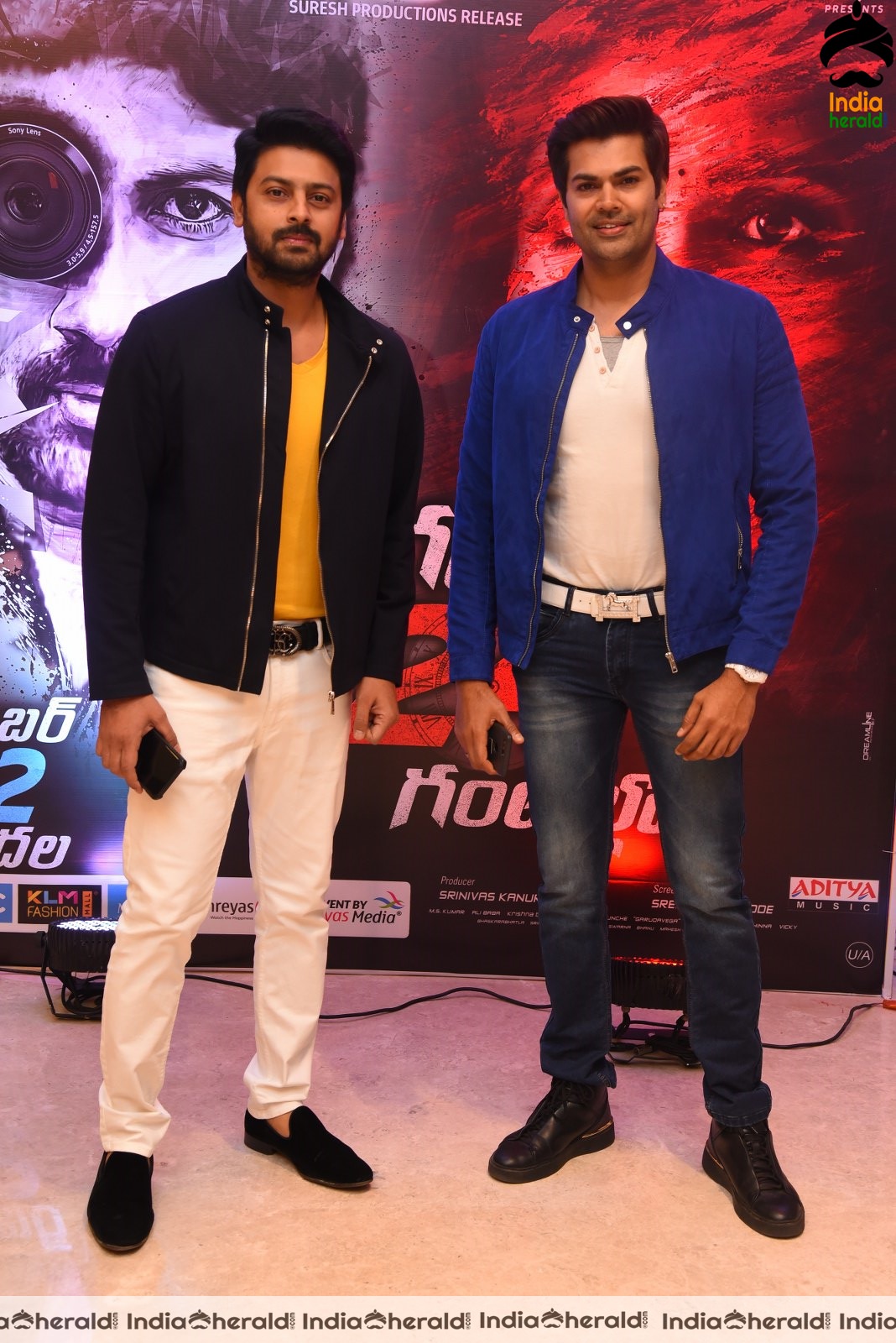 Actor Srikanth and Ganesh Venkatram Spotted together Ragala 24 Gantallo Event Set 2