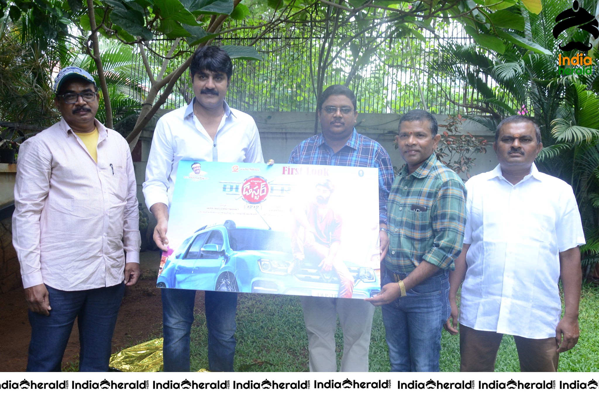 Actor Srikanth Launched Valmiki Fame Atharvaa Murali Duster 1212 Firstlook Poster