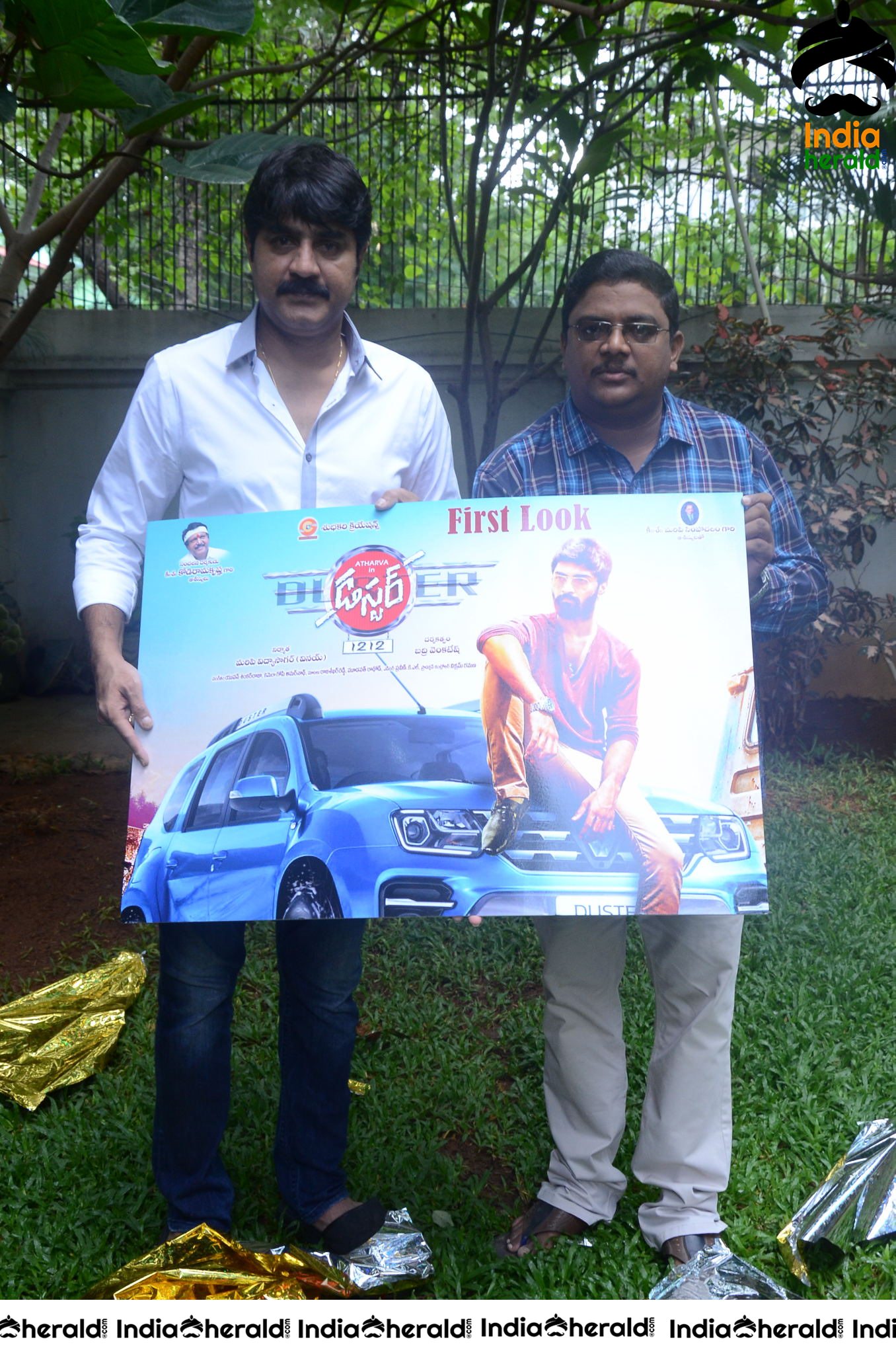 Actor Srikanth Launched Valmiki Fame Atharvaa Murali Duster 1212 Firstlook Poster