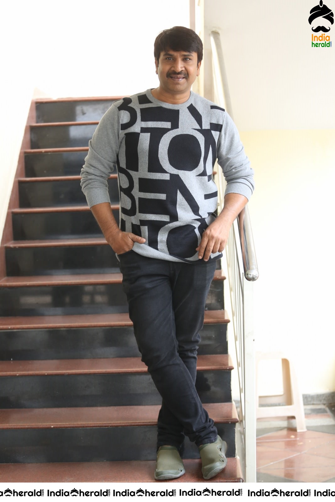 Actor Srinivasa Reddy Latest Press Interview Stills