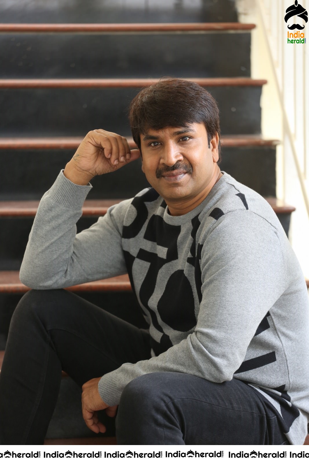 Actor Srinivasa Reddy Latest Press Interview Stills