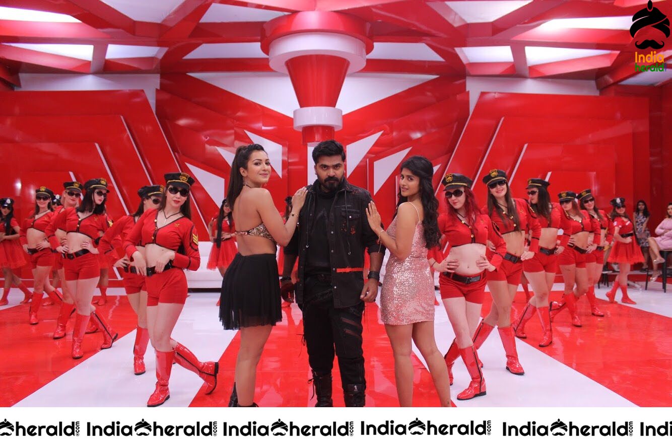 Actor STR latest Photos with Hot Megha Akash Set 2