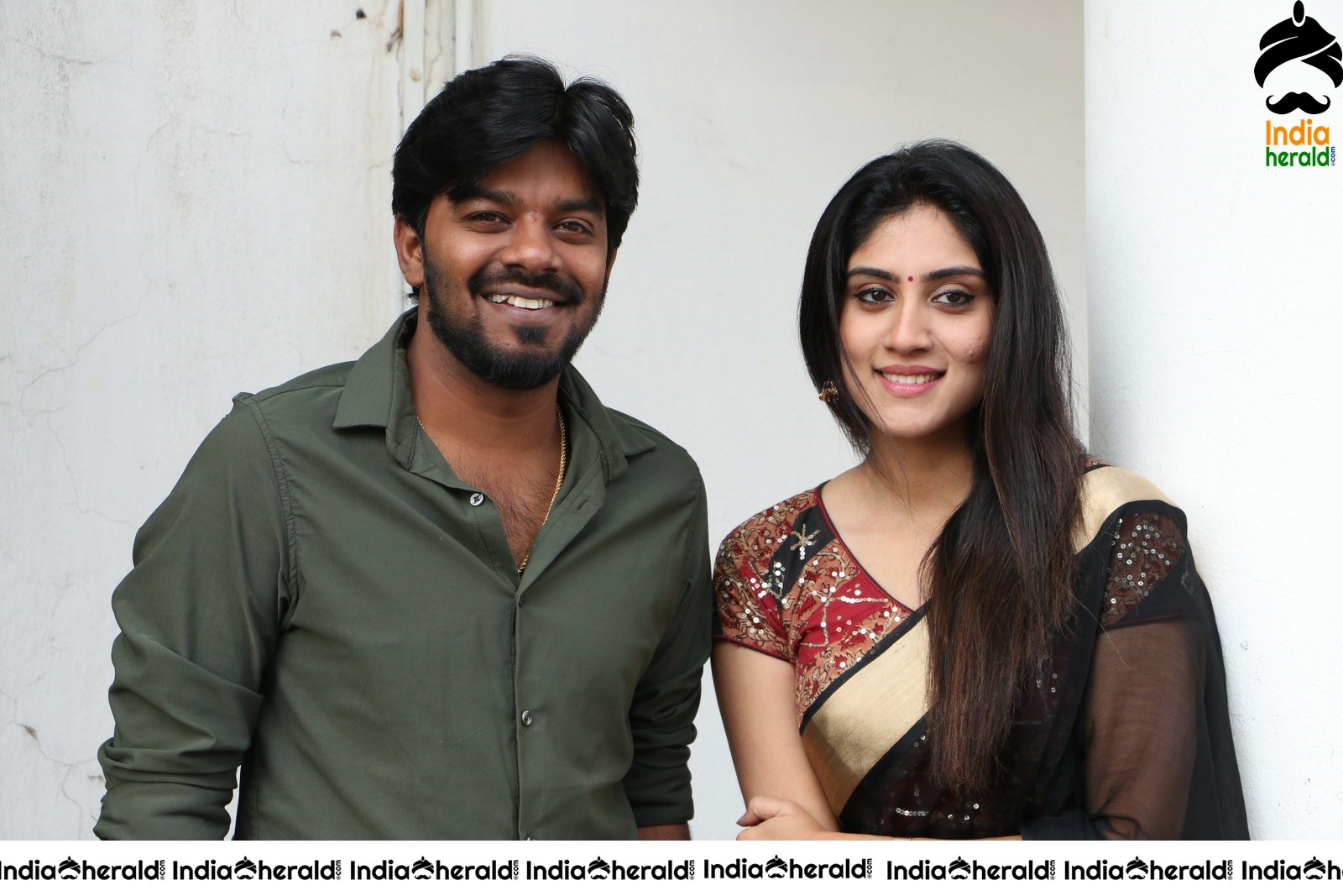 Actor Sudigaali Sudheer Photos with Dhanya Balakrishnan Set 1