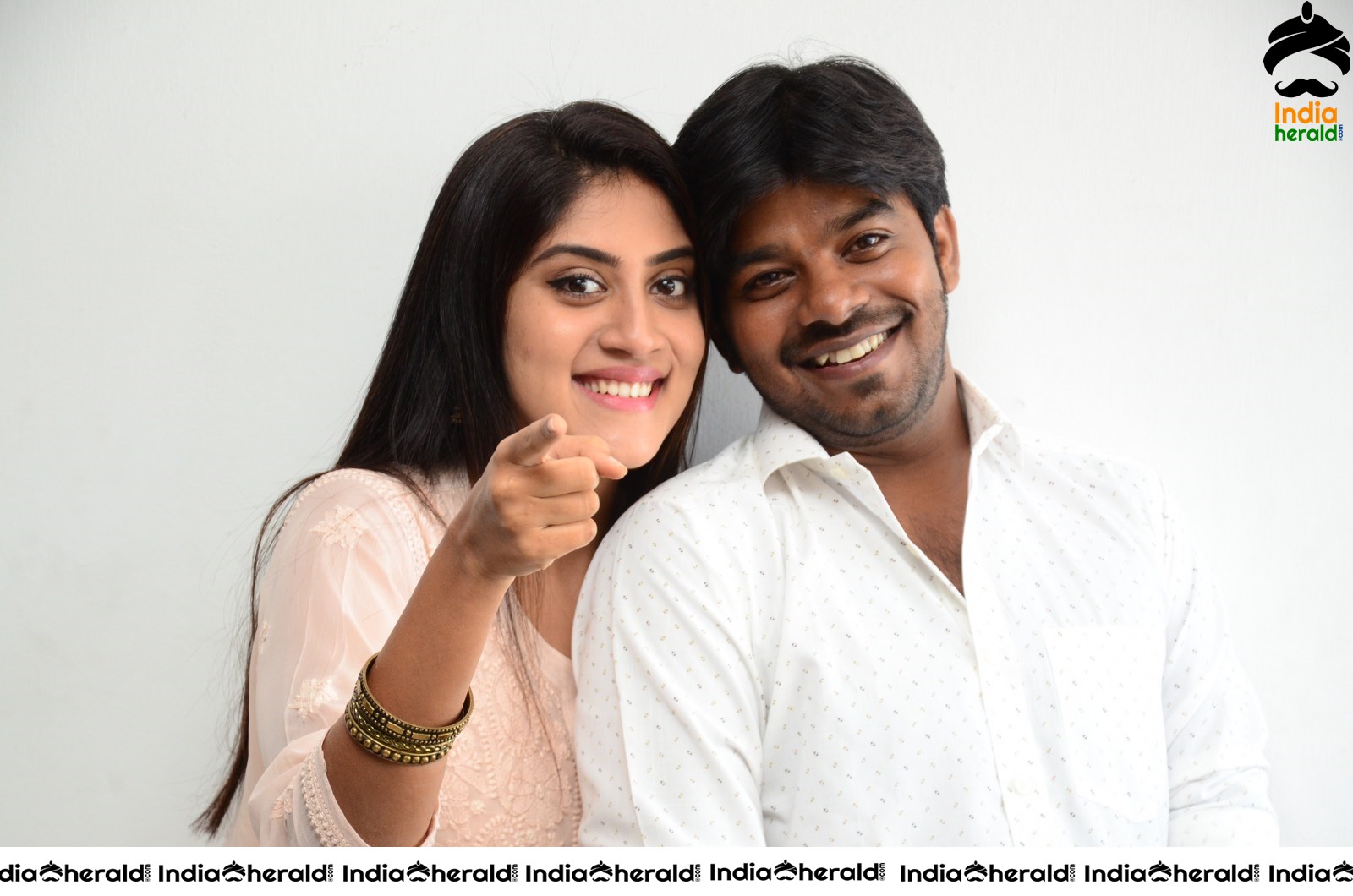 Actor Sudigali Sedheer Photos along with Dhanya Balakrishnan Set 1