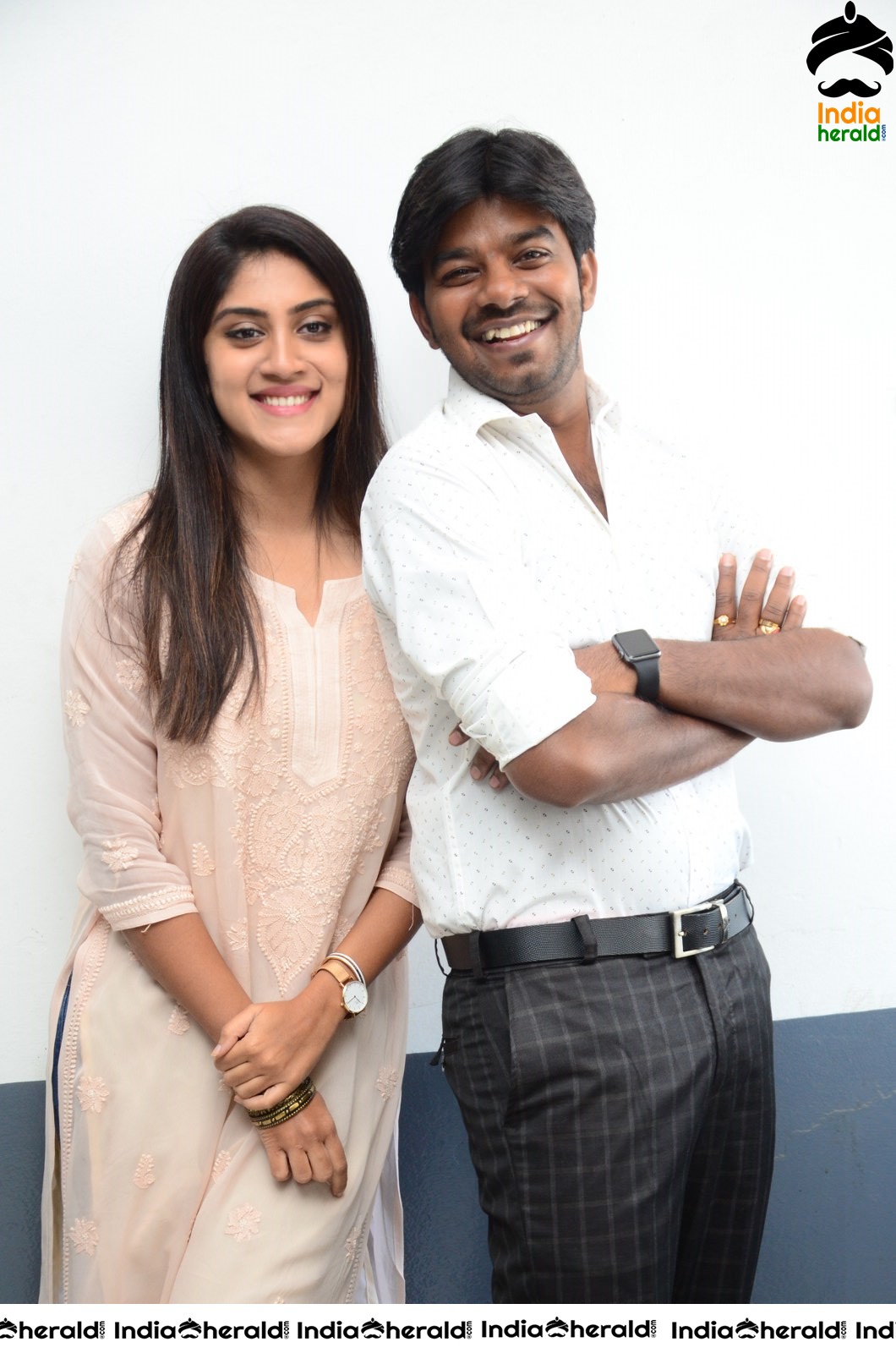 Actor Sudigali Sedheer Photos along with Dhanya Balakrishnan Set 1