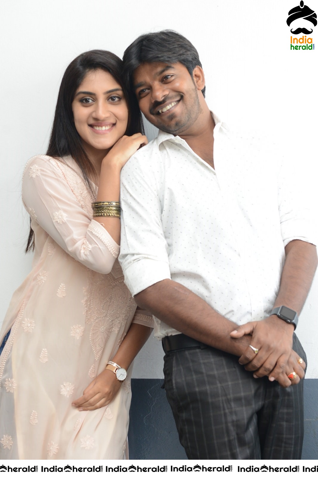 Actor Sudigali Sedheer Photos along with Dhanya Balakrishnan Set 2