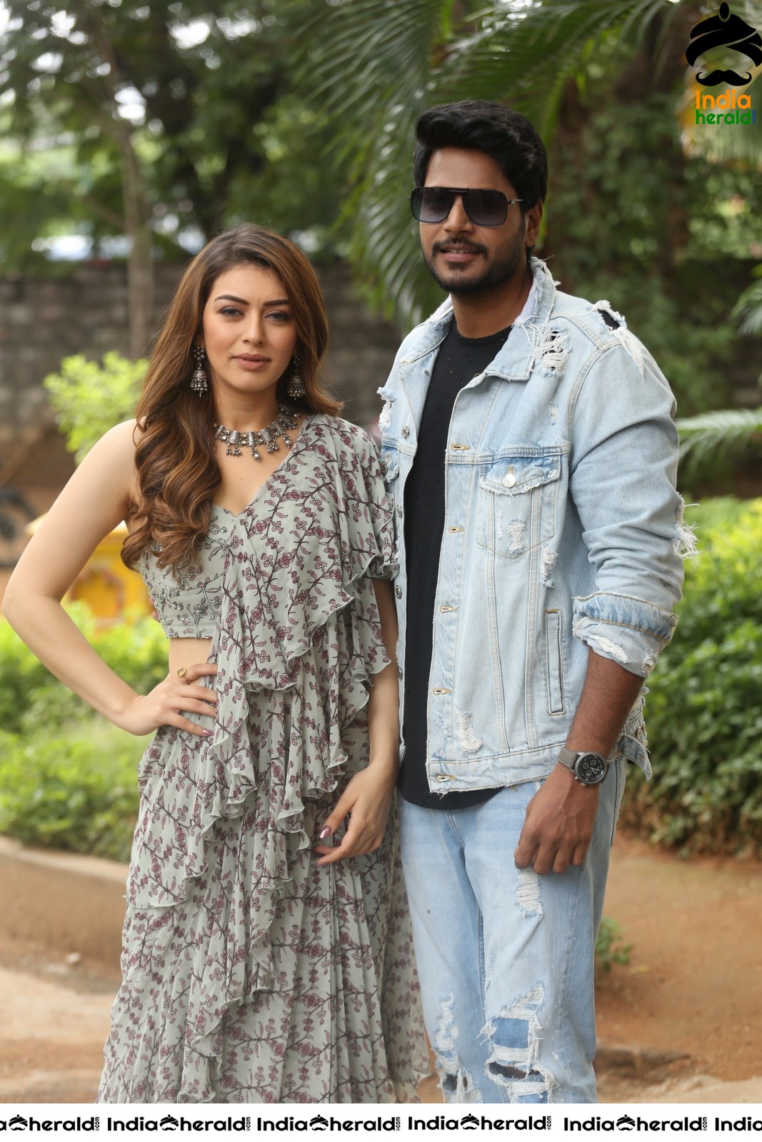 Actor Sundeep Kishan Looking Handsome and Stylish With Hansika Set 2