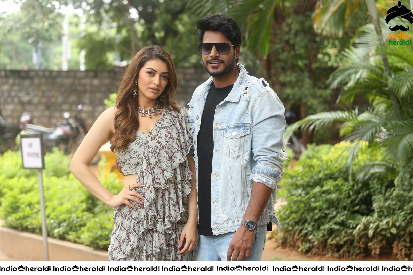 Actor Sundeep Kishan Looking Handsome and Stylish With Hansika Set 3