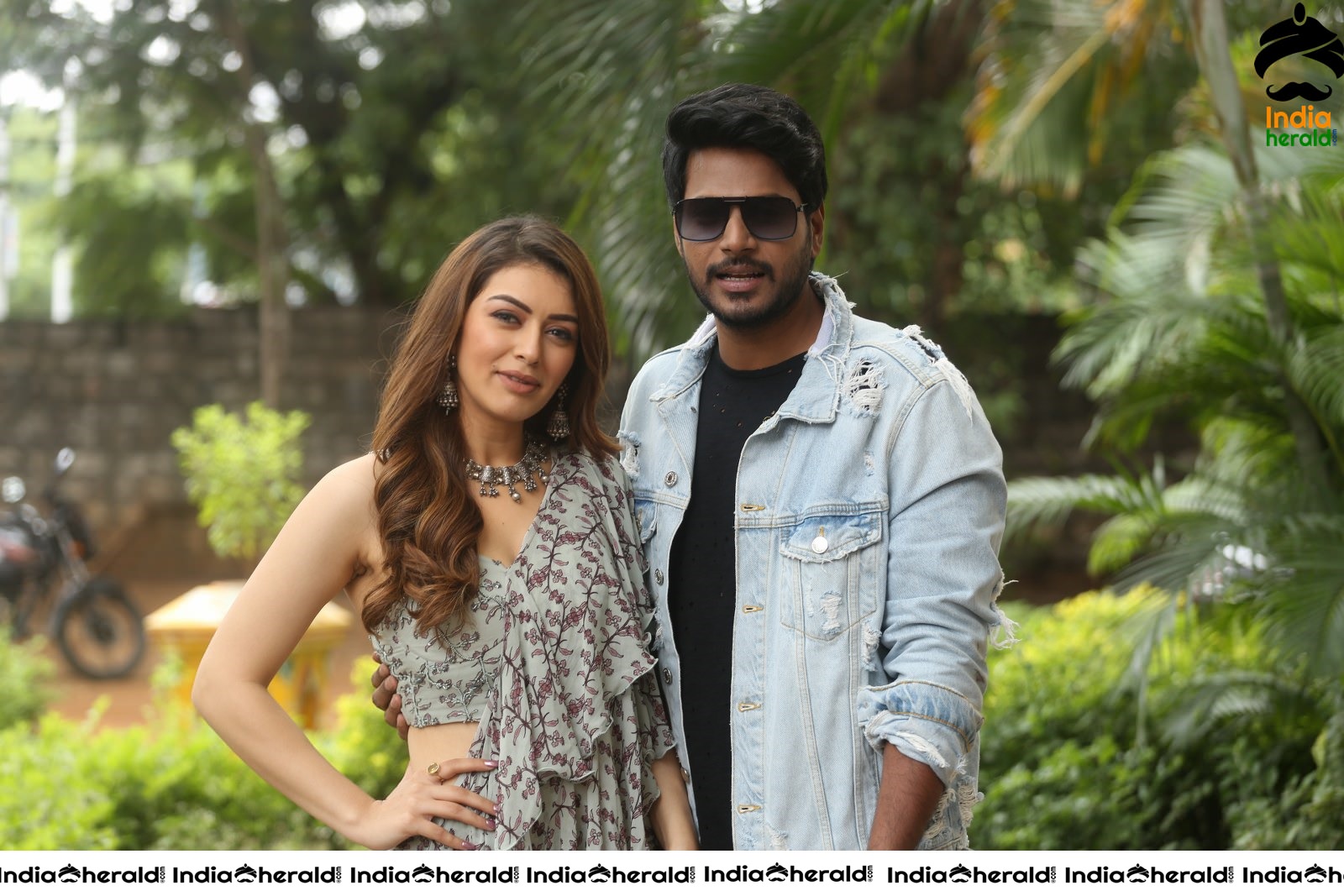 Actor Sundeep Kishan Looking Handsome and Stylish With Hansika Set 3