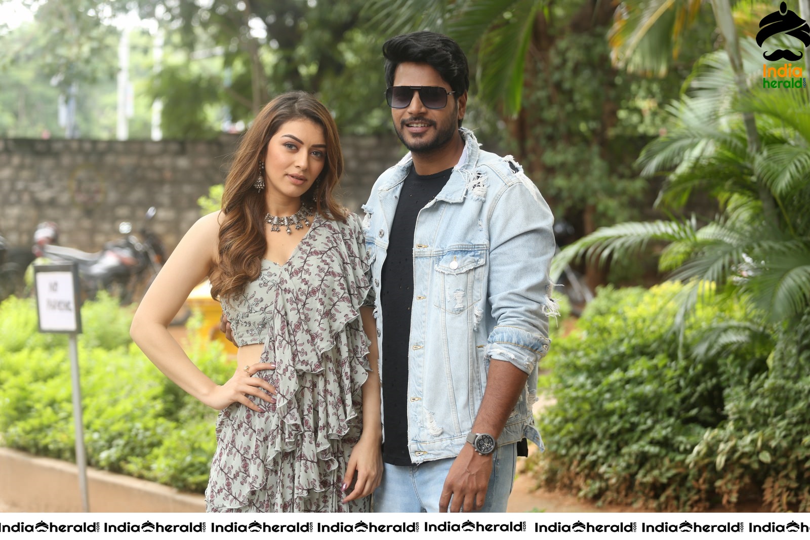 Actor Sundeep Kishan Looking Handsome and Stylish With Hansika Set 3