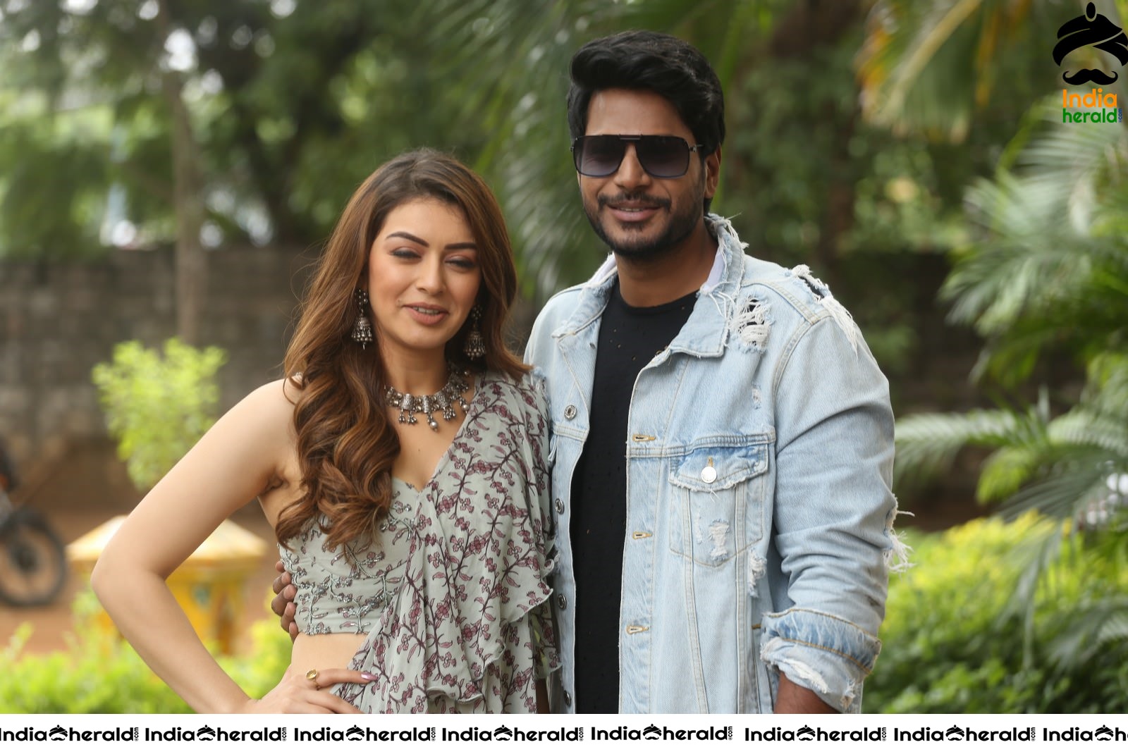 Actor Sundeep Kishan Looking Handsome and Stylish With Hansika Set 3