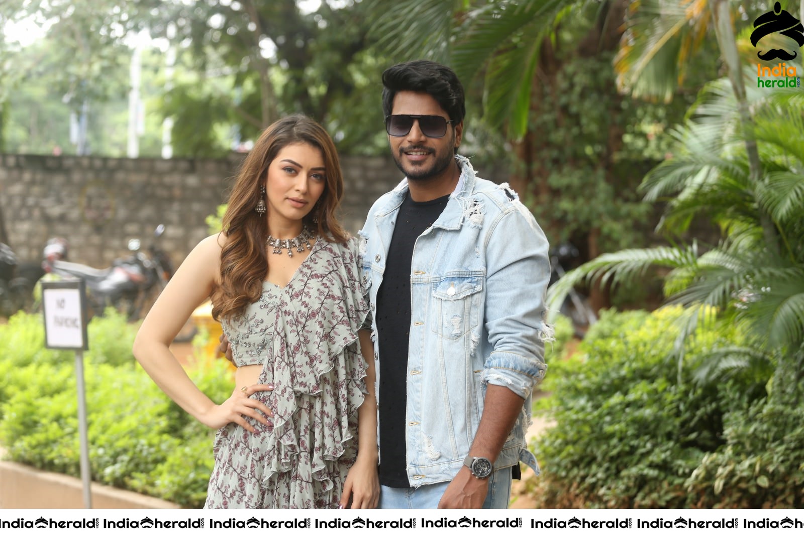 Actor Sundeep Kishan Looking Handsome and Stylish With Hansika Set 3