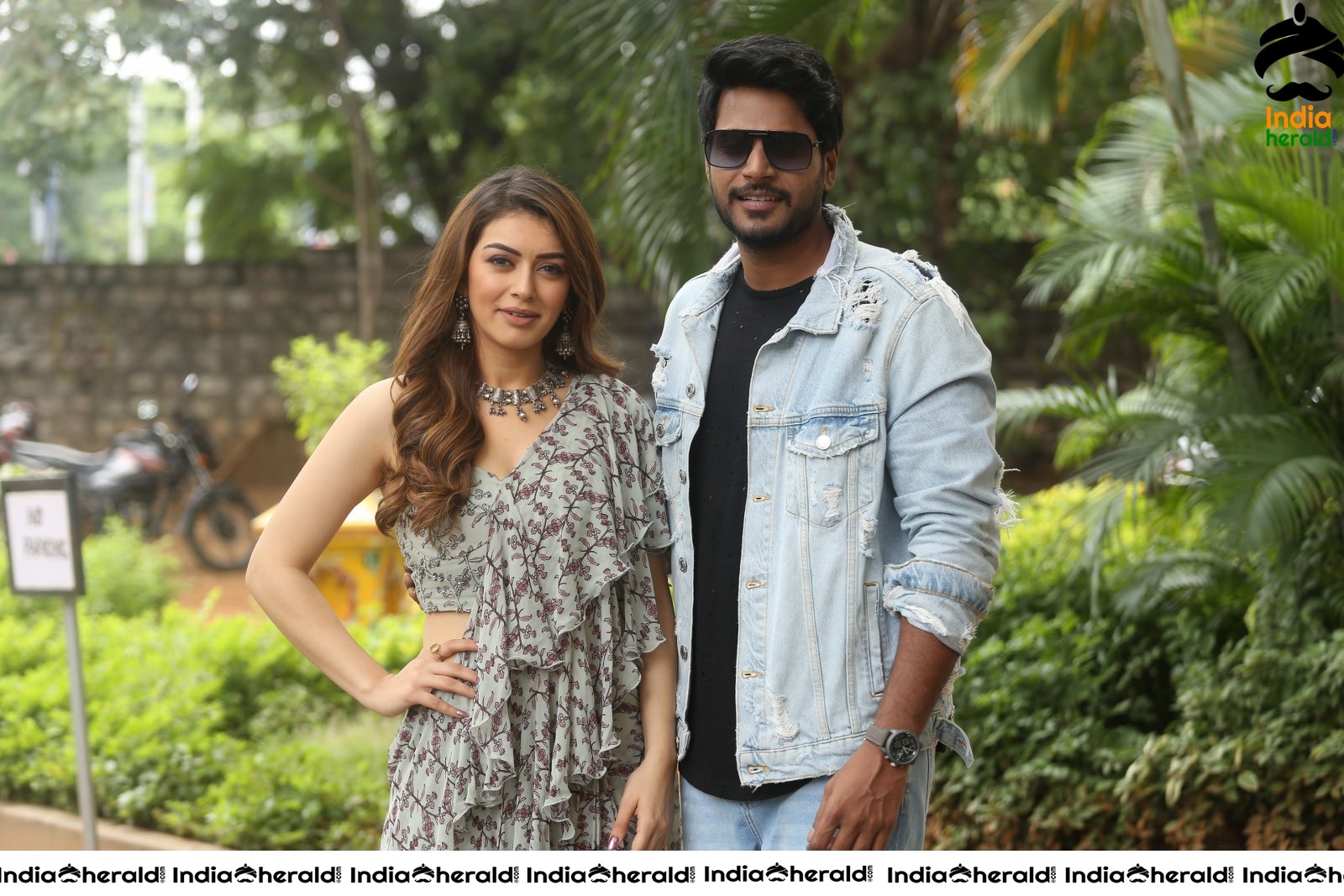 Actor Sundeep Kishan Looking Handsome and Stylish With Hansika Set 3