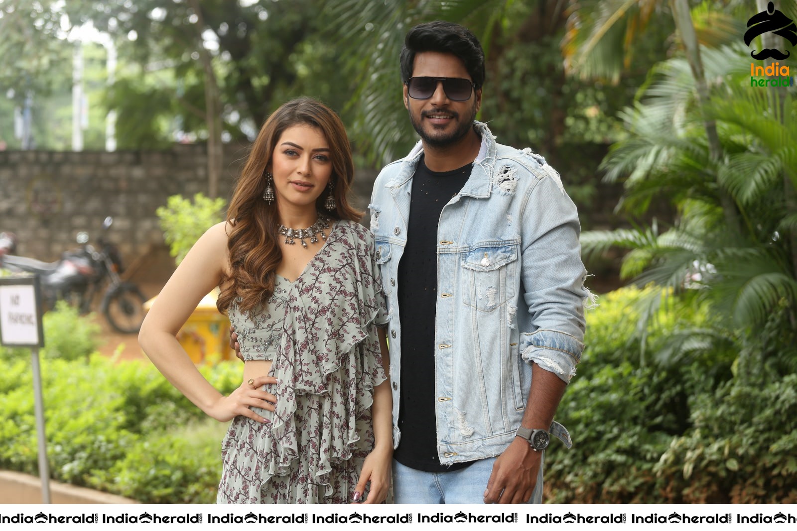 Actor Sundeep Kishan Looking Handsome and Stylish With Hansika Set 3