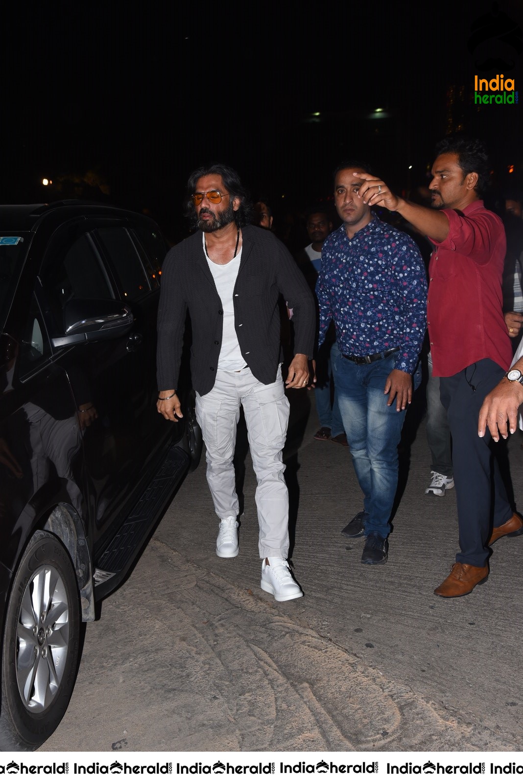 Actor Sunil Shetty Latest Photos from Darbar Pre Release Event Set 1