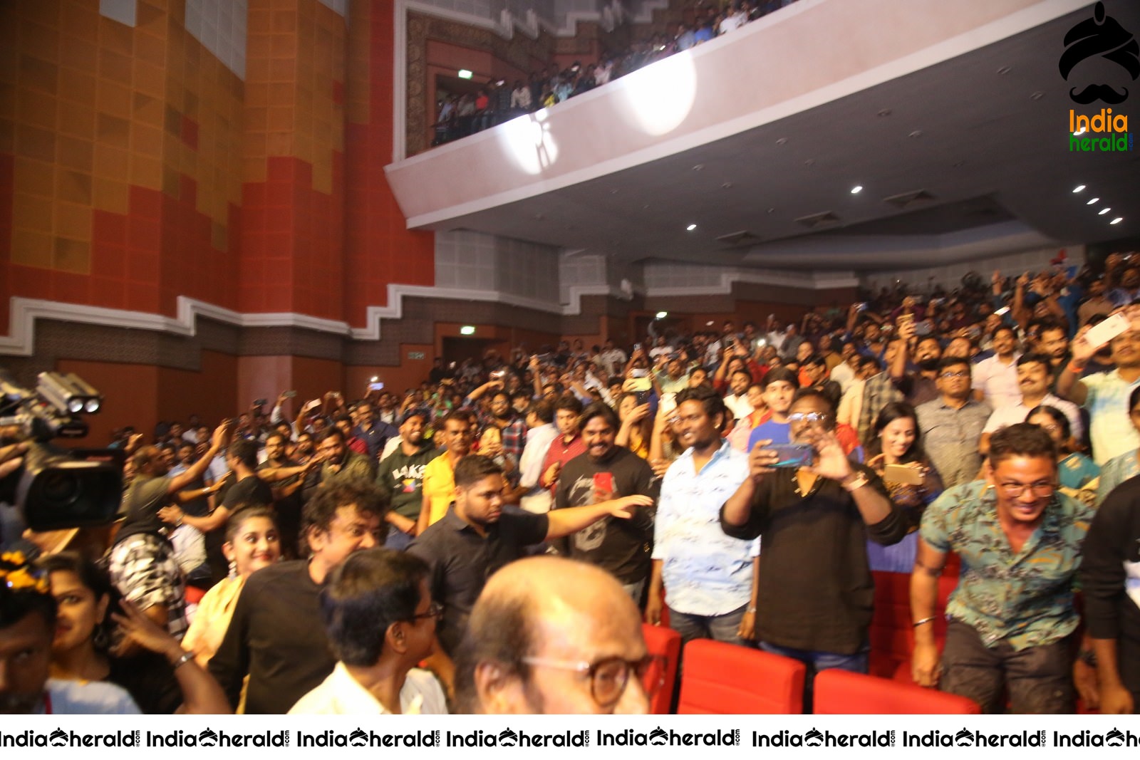 Actor Super Star Rajinikanth Mass Entry at Darbar Event Set 2