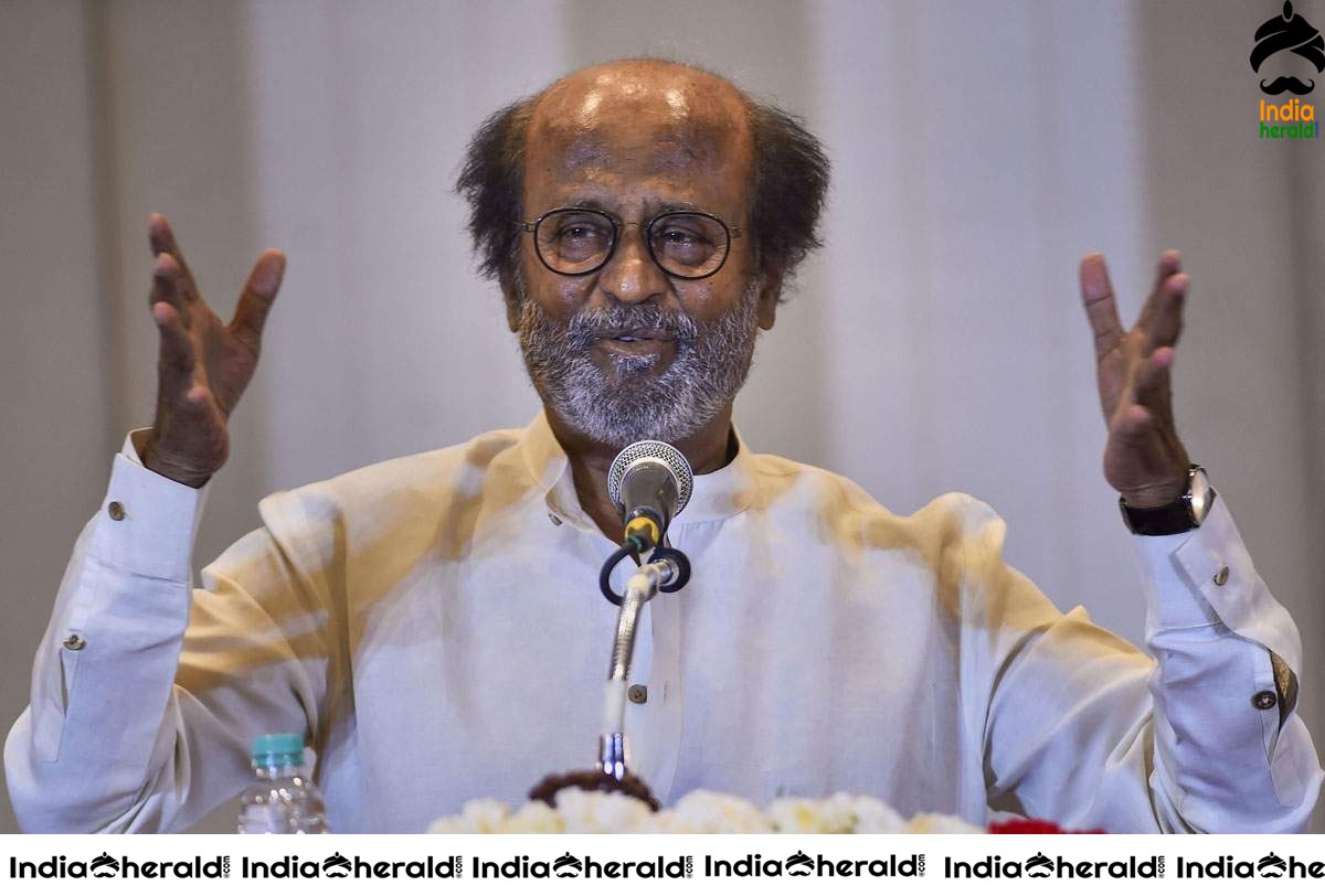 Actor Super Star Rajinikanth recent Clicks after announcing his Political stand