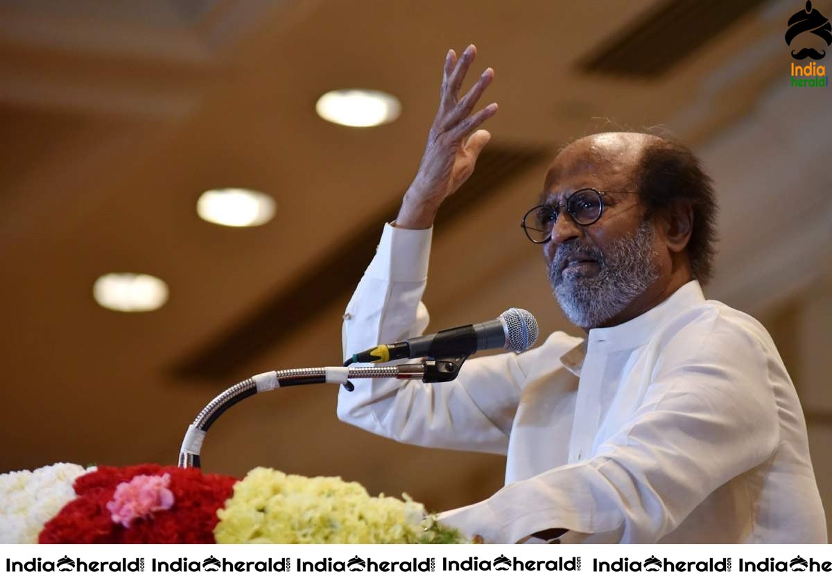 Actor Super Star Rajinikanth recent Clicks after announcing his Political stand