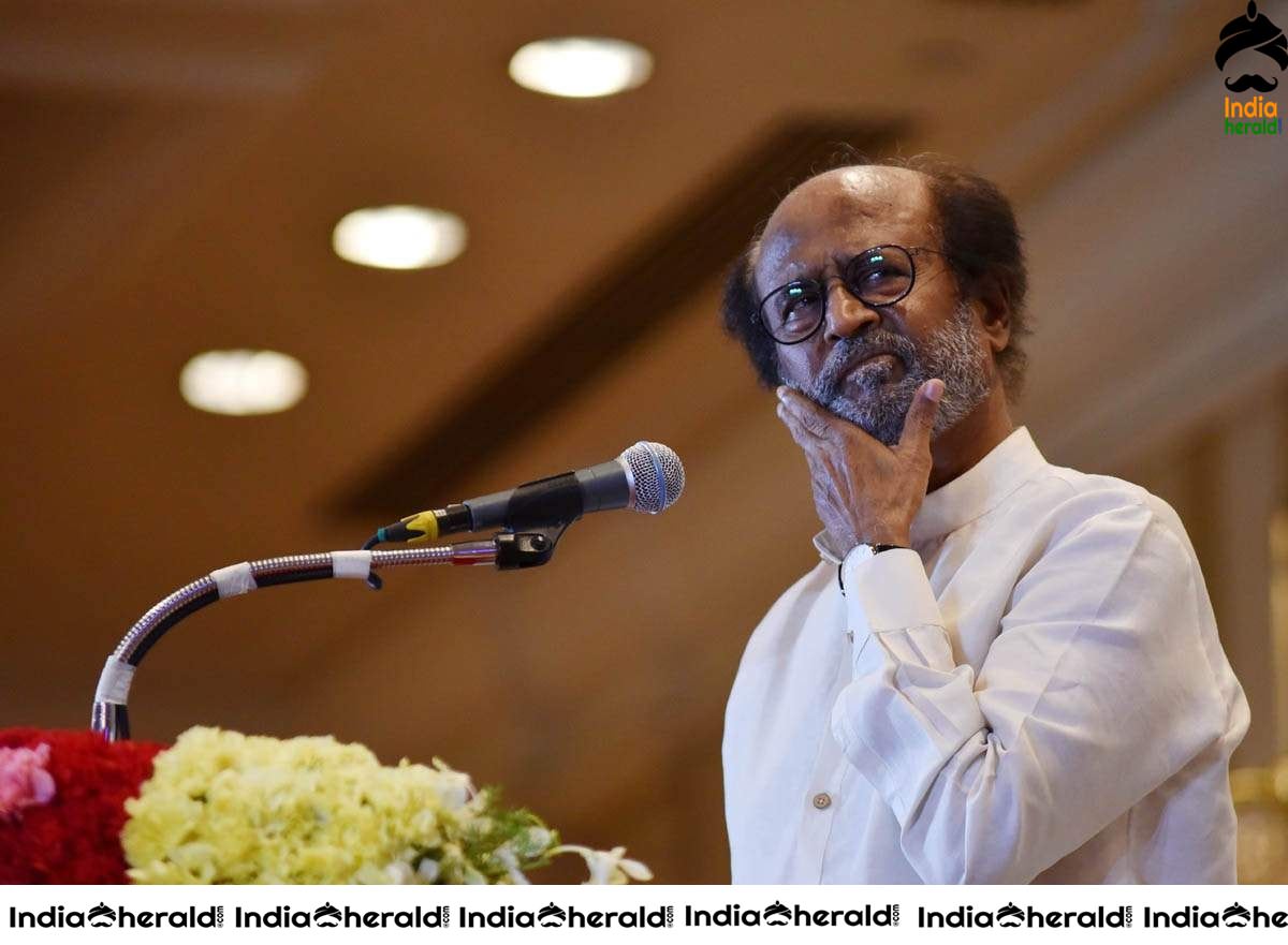 Actor Super Star Rajinikanth recent Clicks after announcing his Political stand