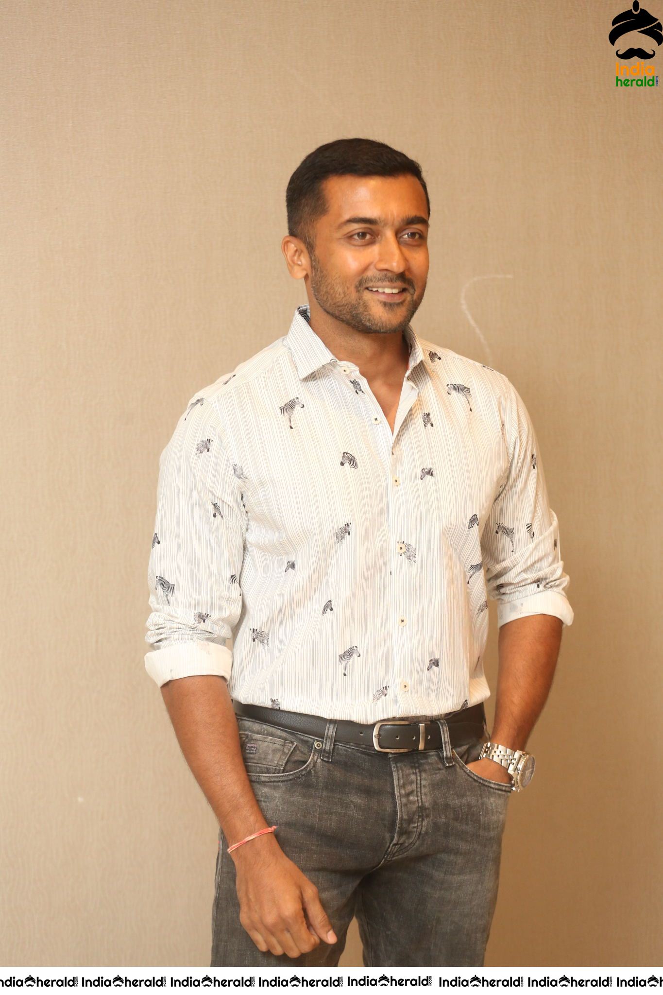 Actor Suriya Interview Stills For Bandobast Set 1