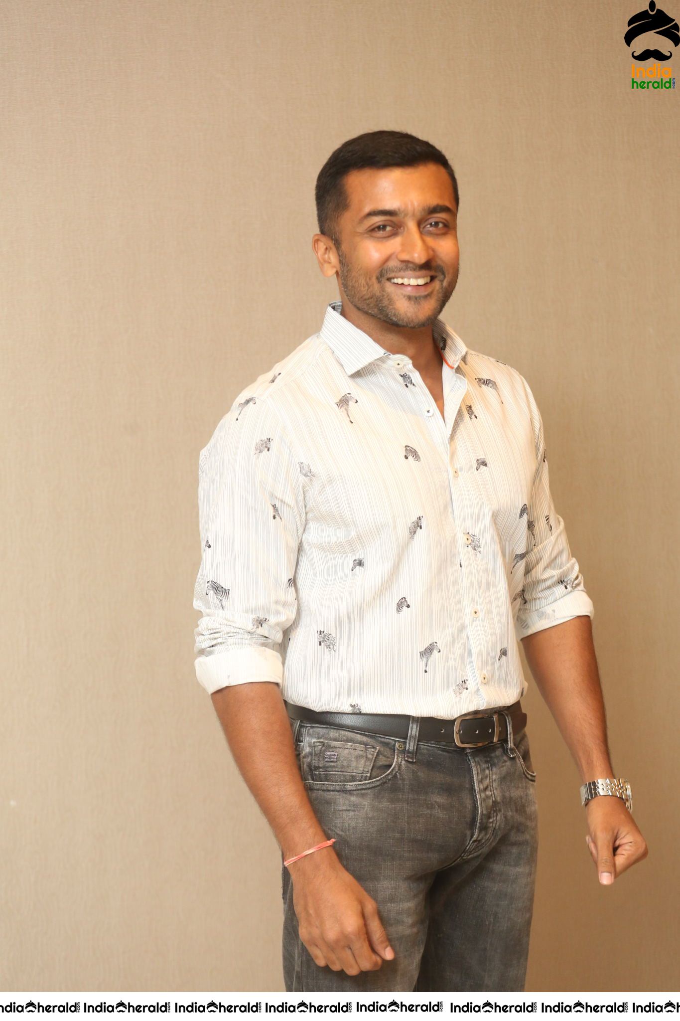 Actor Suriya Interview Stills For Bandobast Set 1