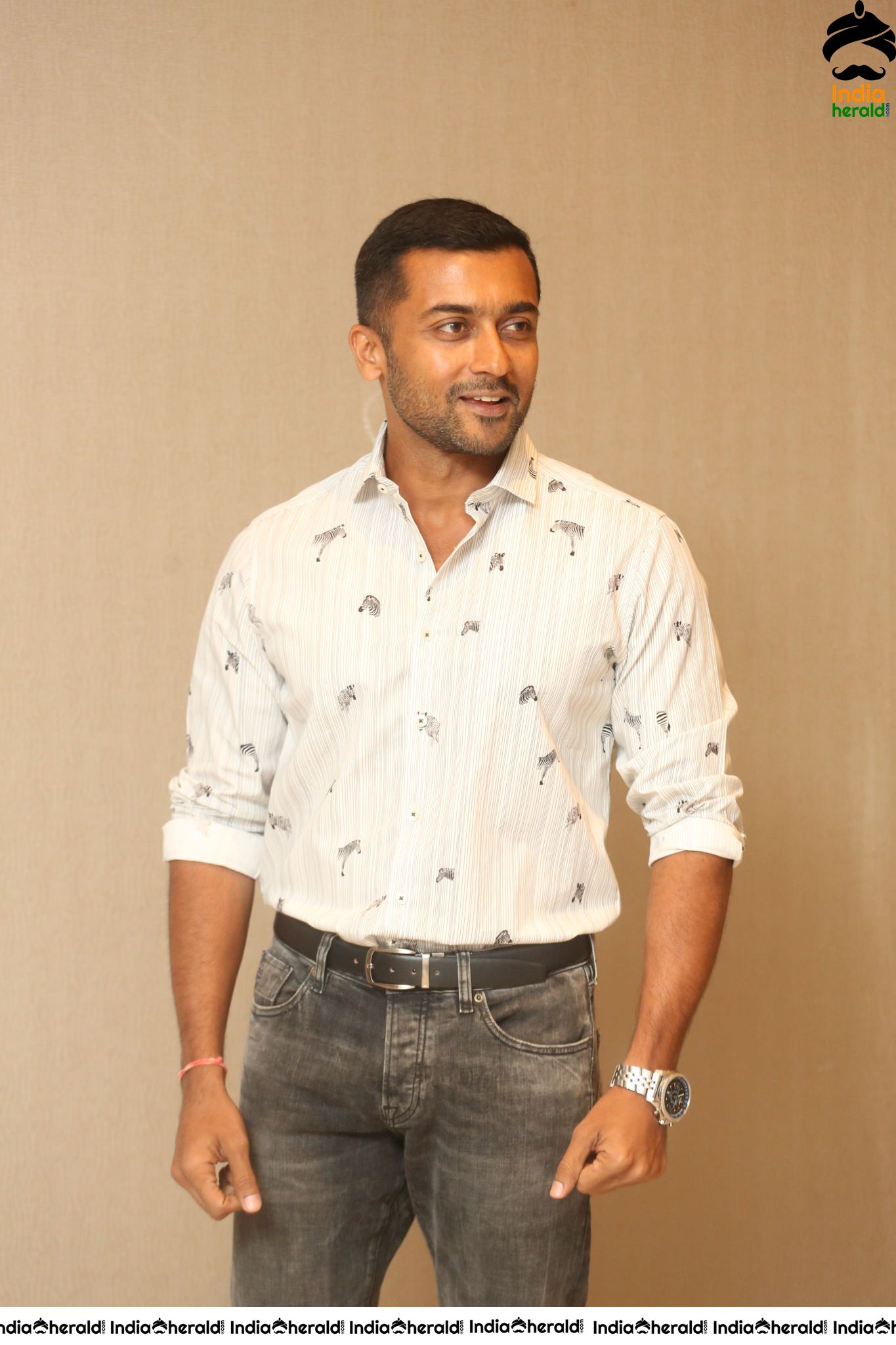 Actor Suriya Interview Stills For Bandobast Set 1