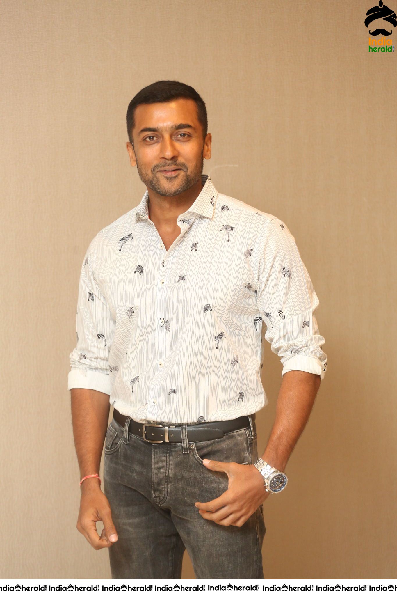 Actor Suriya Interview Stills For Bandobast Set 1
