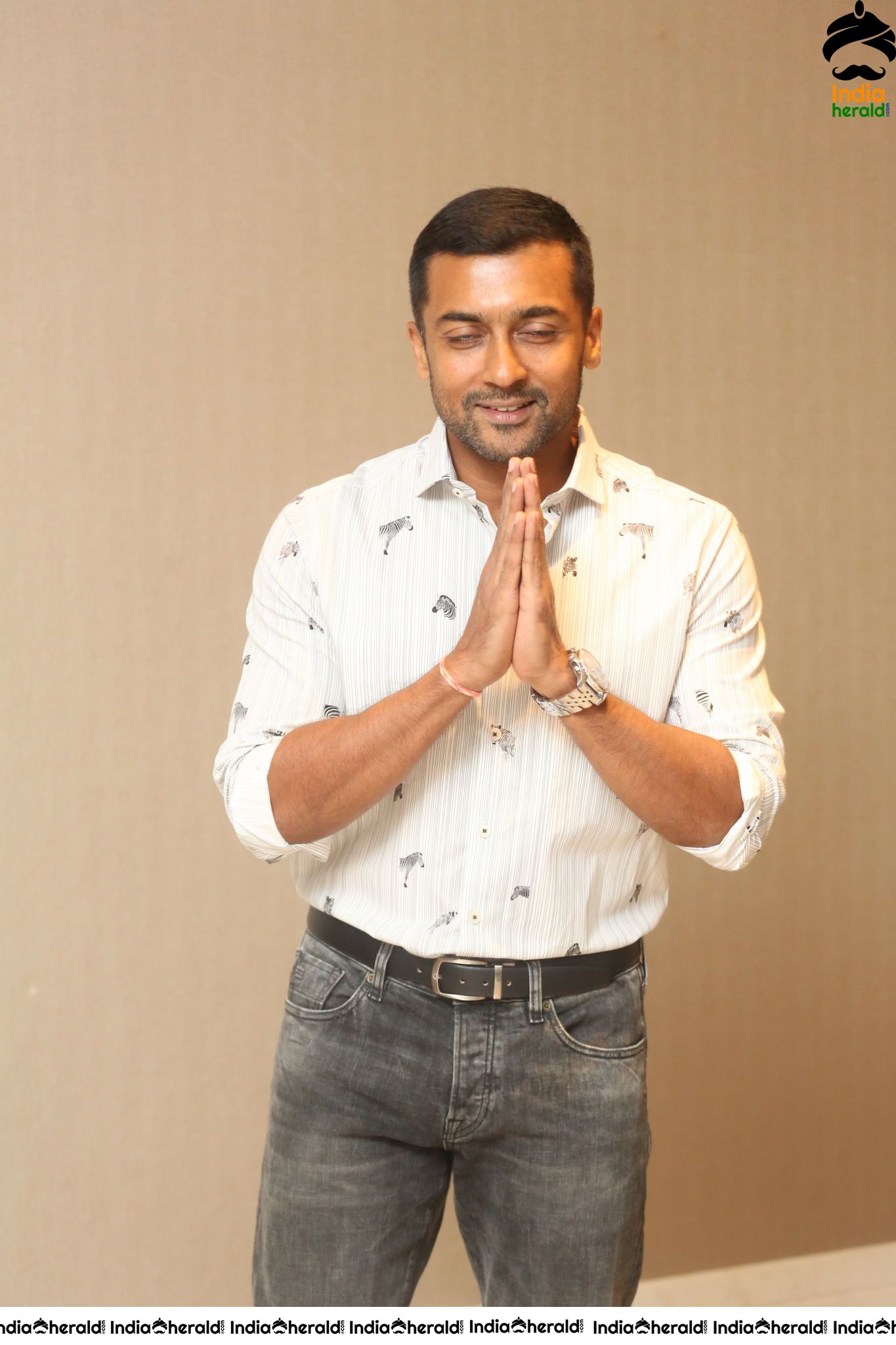 Actor Suriya Interview Stills for Bandobast Set 2