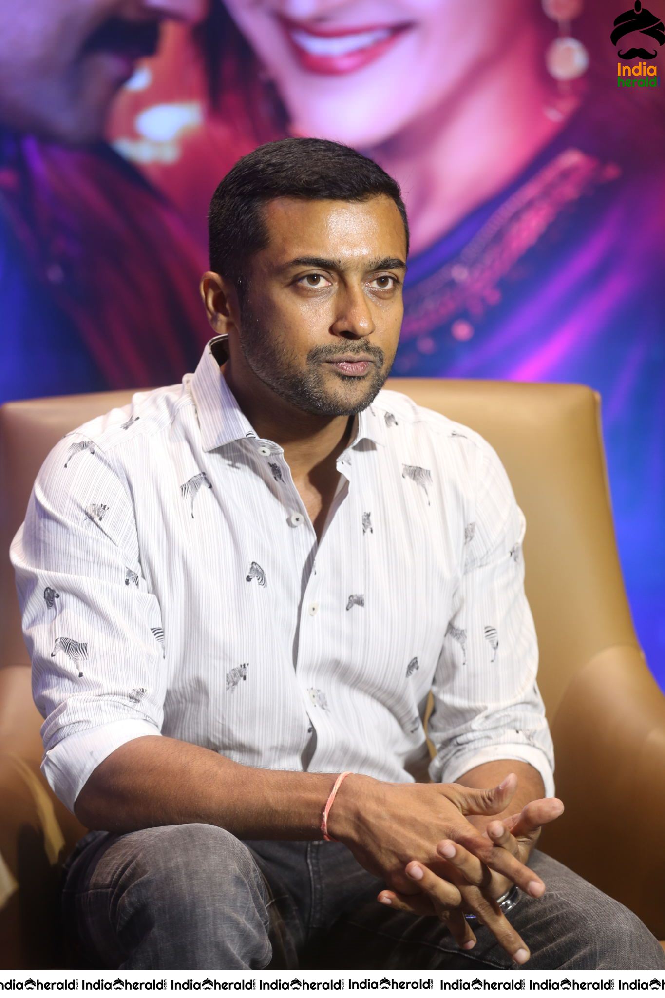 Actor Suriya Interview Stills For Bandobast Set 3