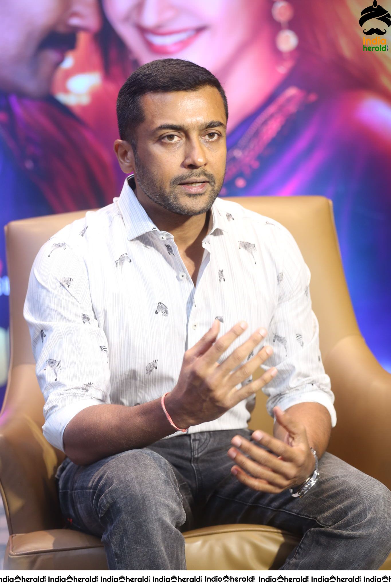 Actor Suriya Interview Stills For Bandobast Set 3