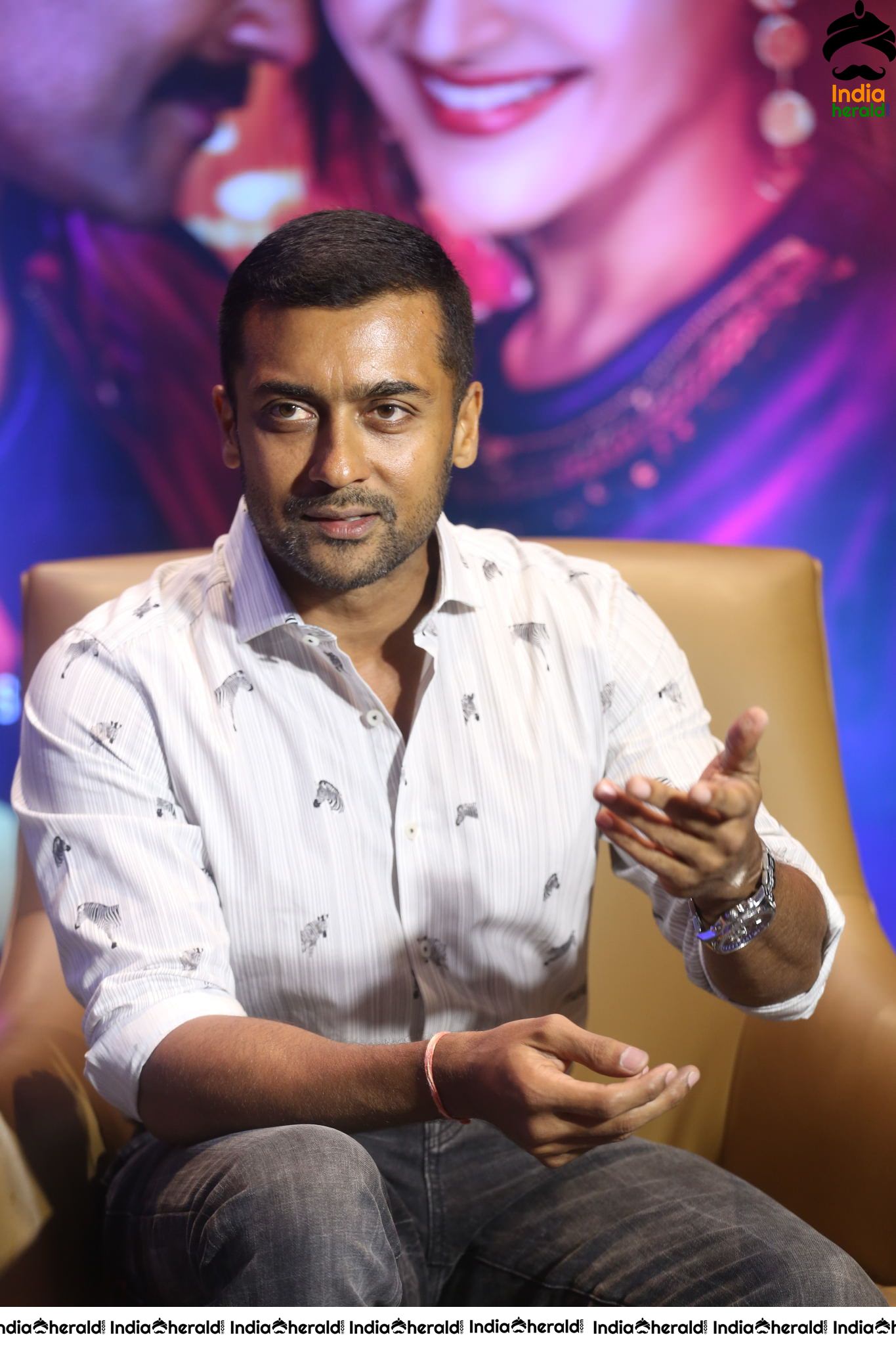 Actor Suriya Interview Stills For Bandobast Set 5