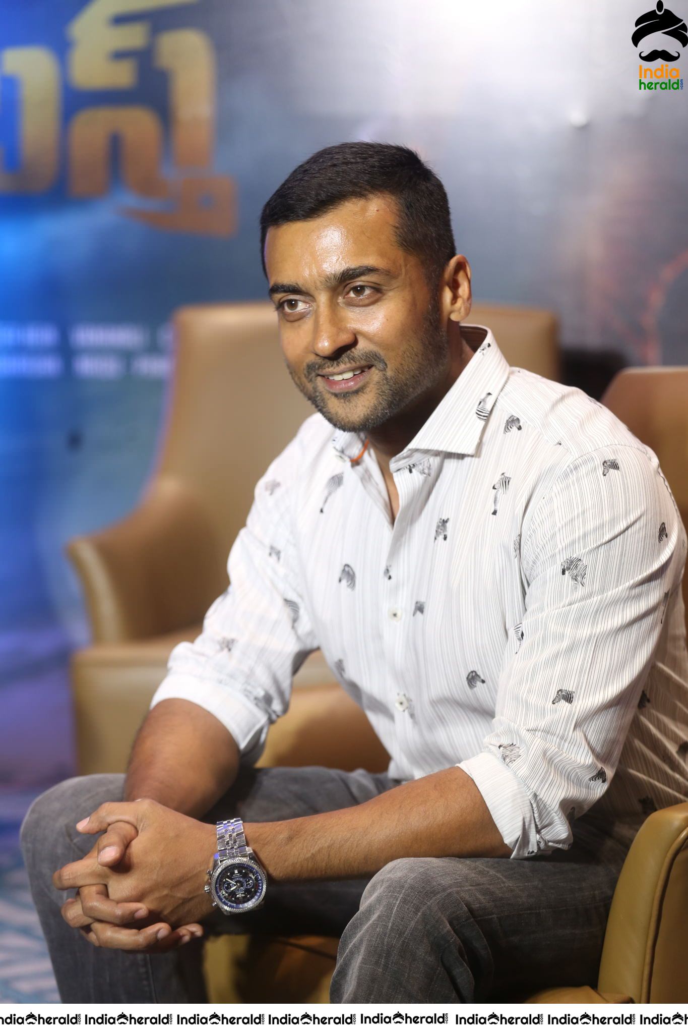 Actor Suriya Interview Stills For Bandobast Set 5