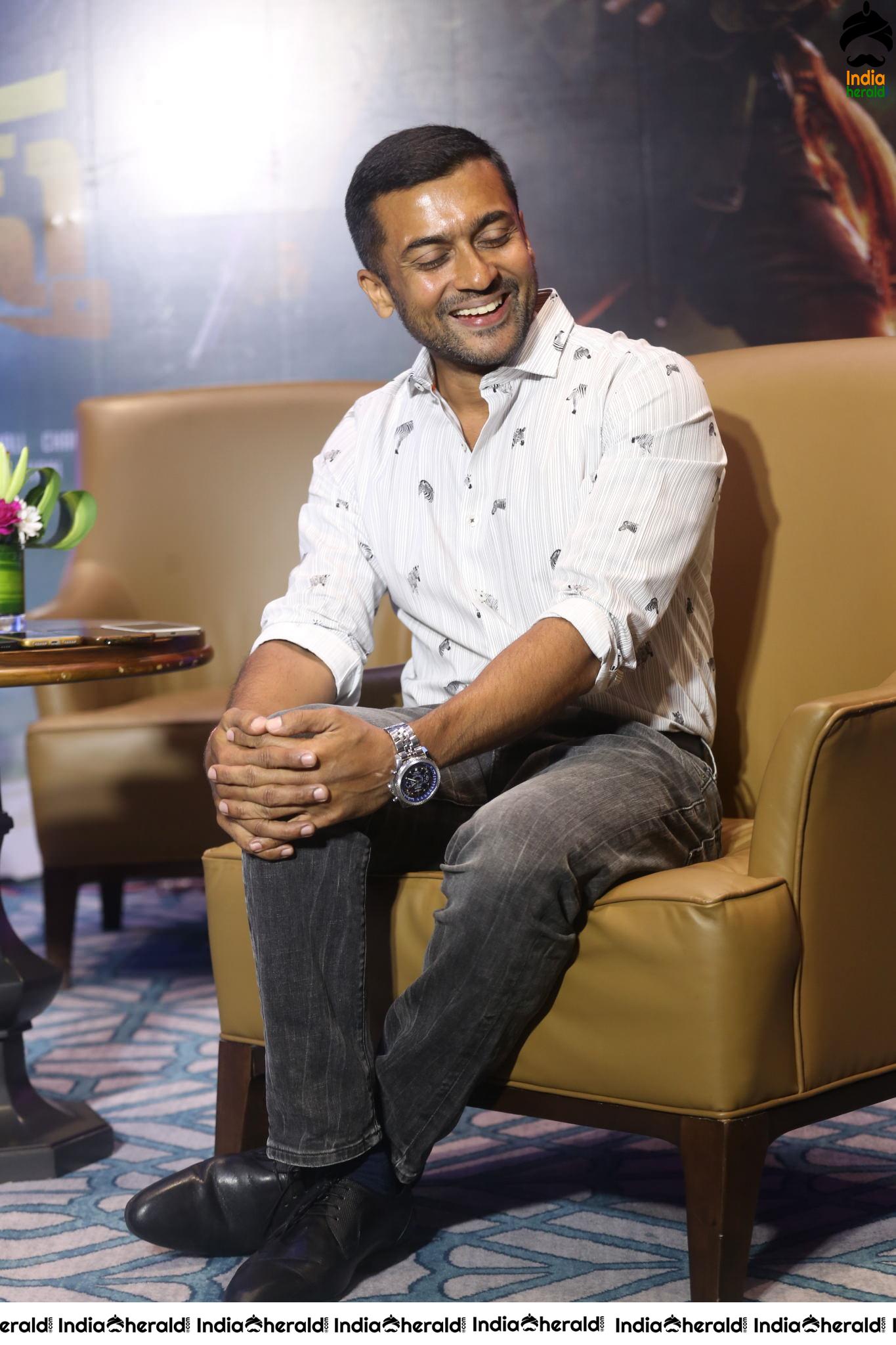 Actor Suriya Latest Interview Clicks Set 1