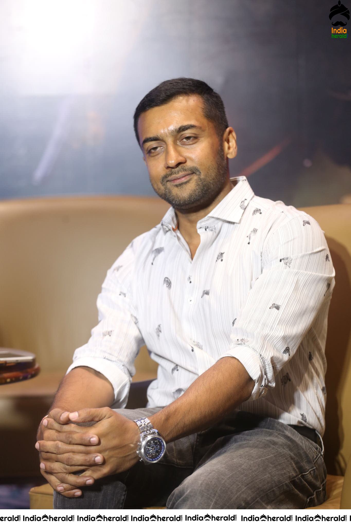 Actor Suriya Latest Interview Clicks Set 1