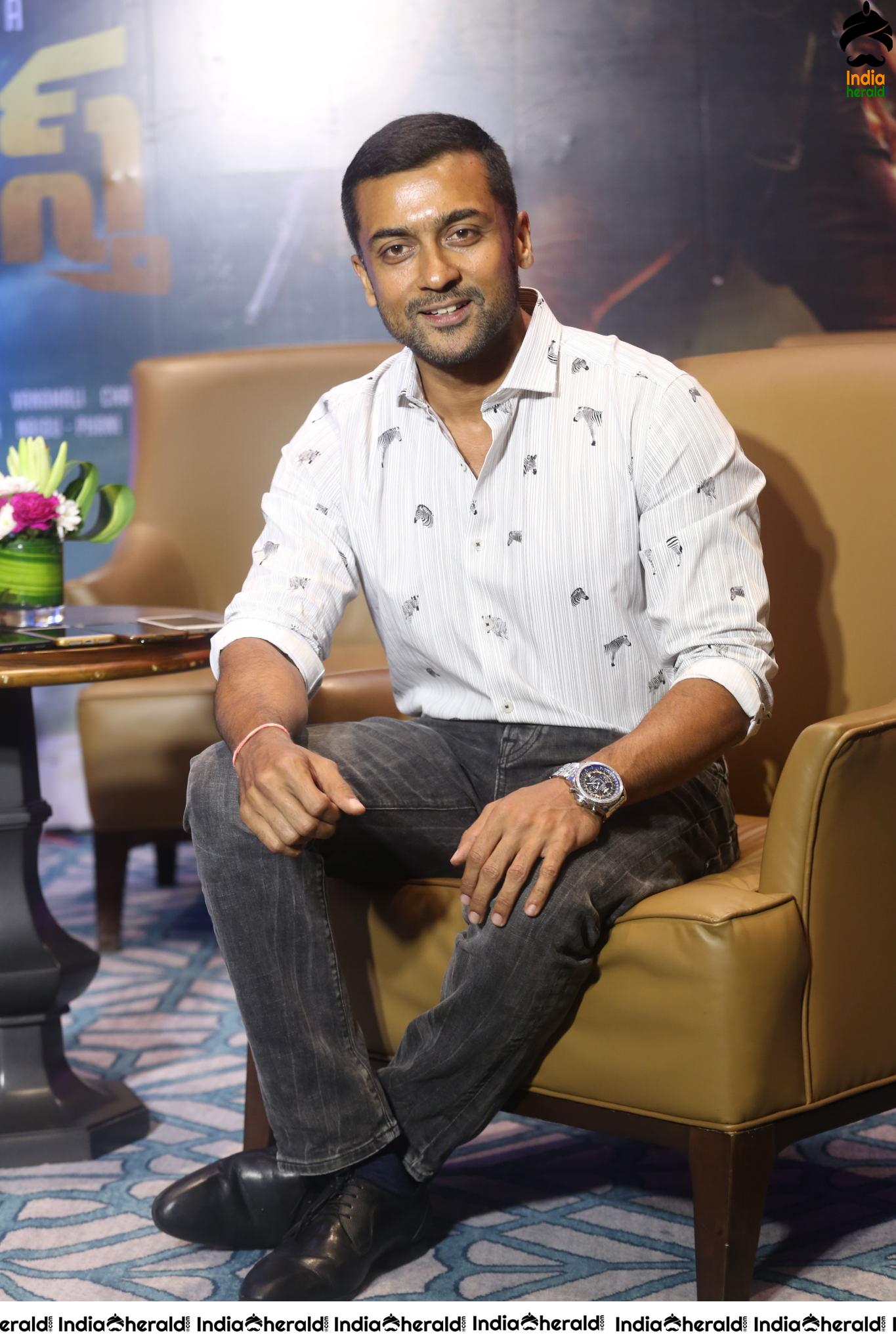 Actor Suriya Latest Interview Clicks Set 2