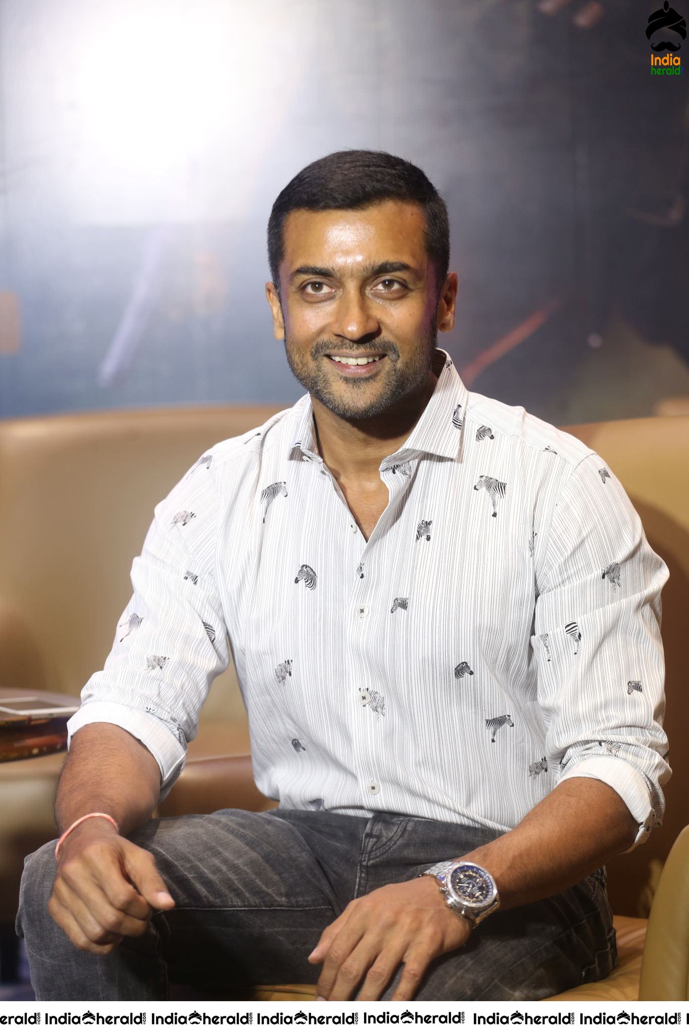 Actor Suriya Latest Interview Clicks Set 2
