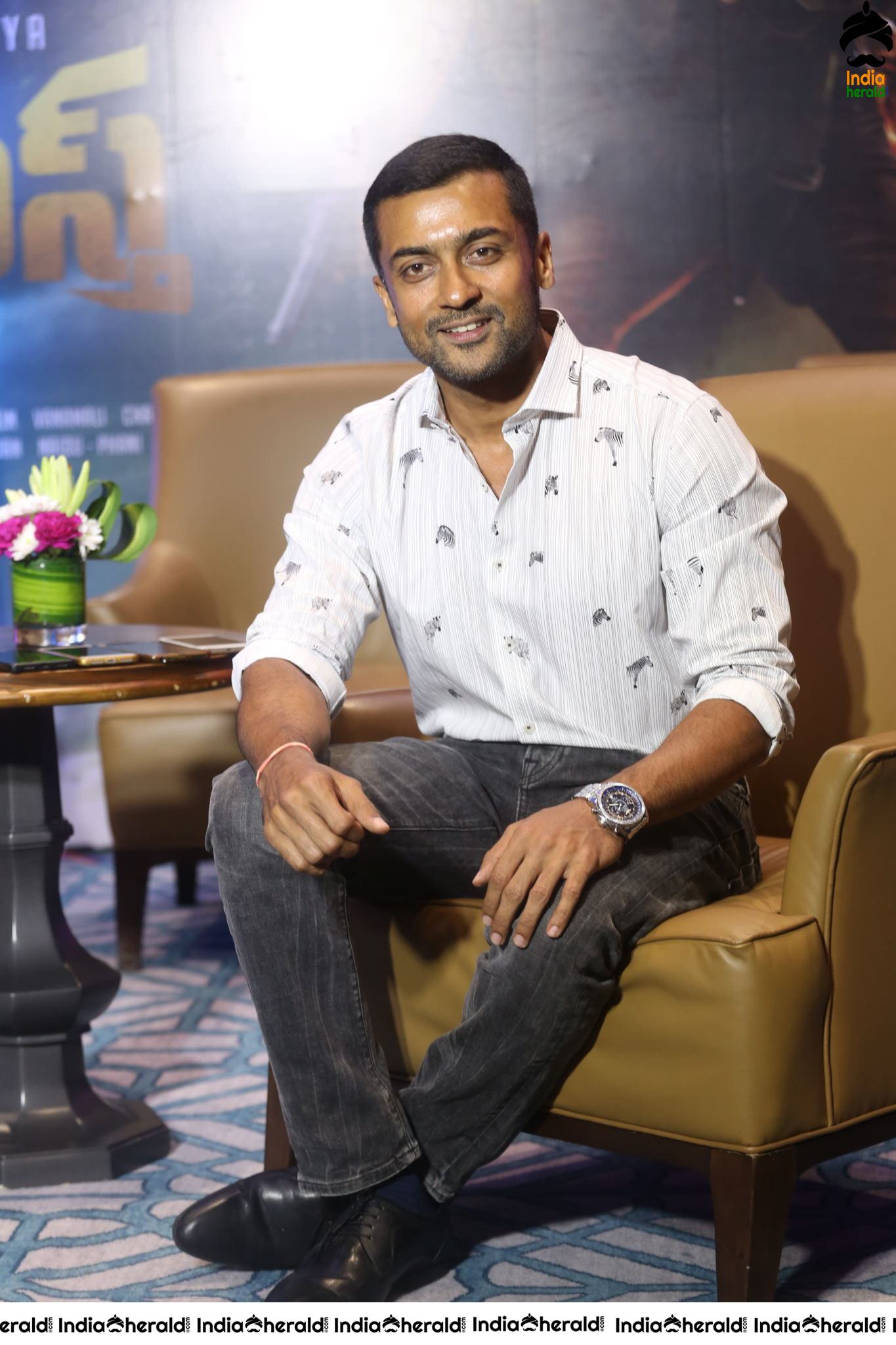 Actor Suriya Latest Interview Clicks Set 2