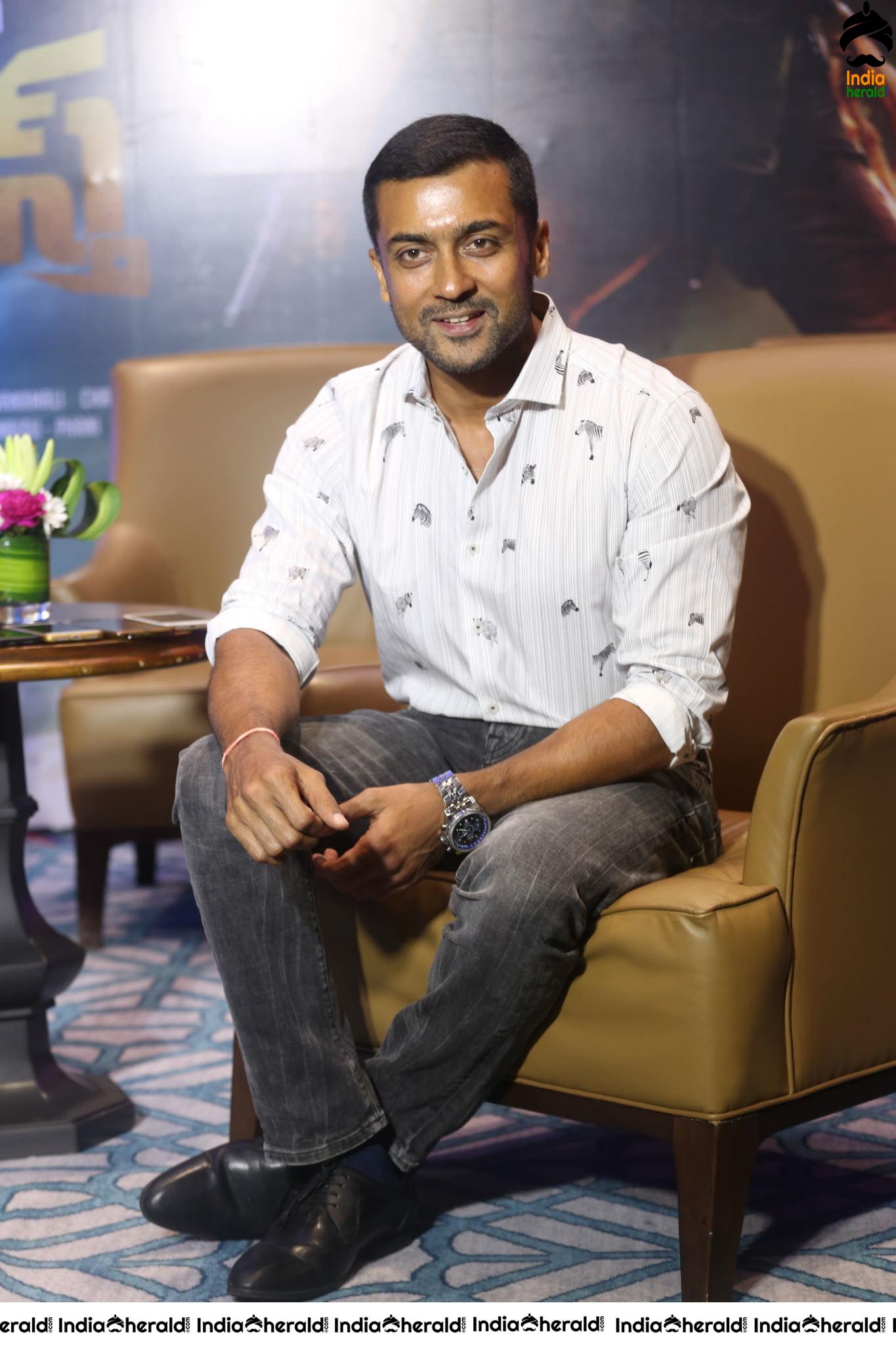 Actor Suriya Latest Interview Clicks Set 2