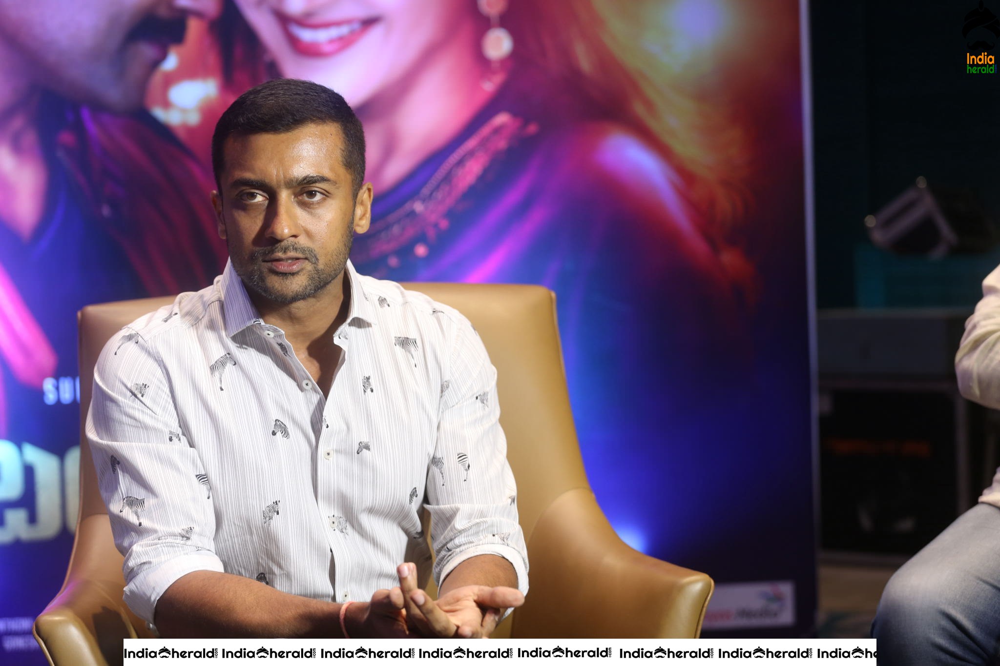 Actor Suriya Throwback Photos during Kaapaan interview