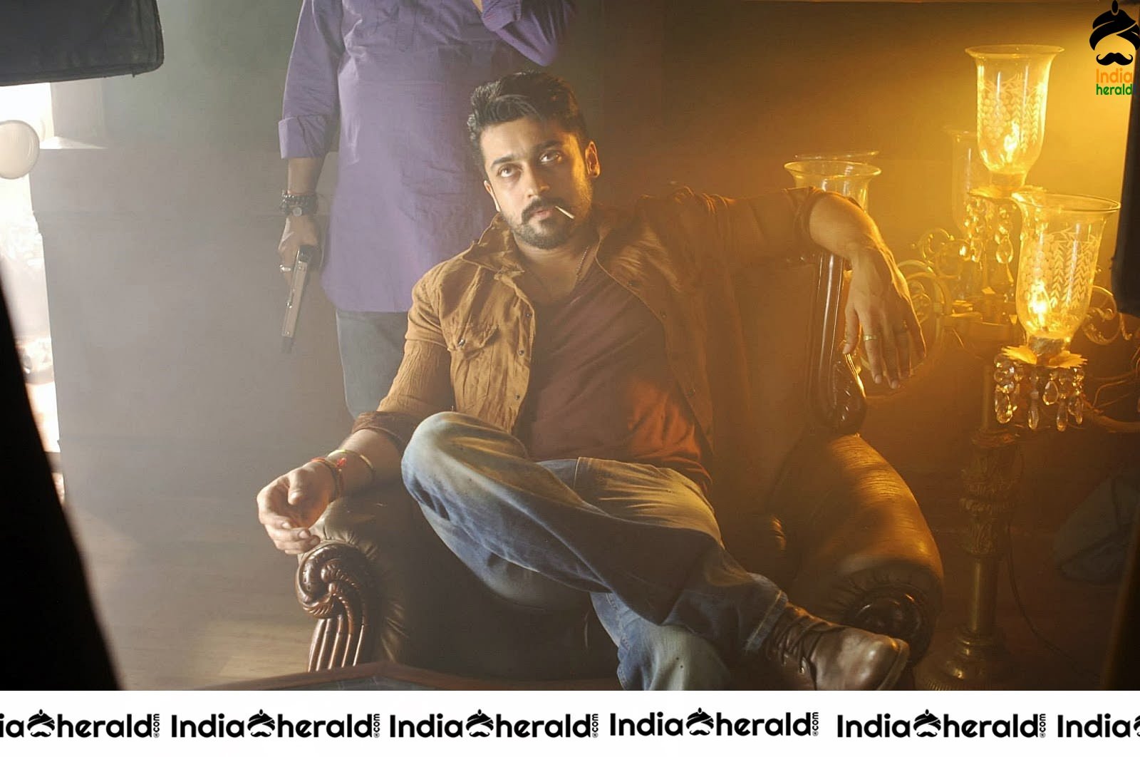 Actor Suriya Unseen Stylish Stills from Anjaan movie Set 2