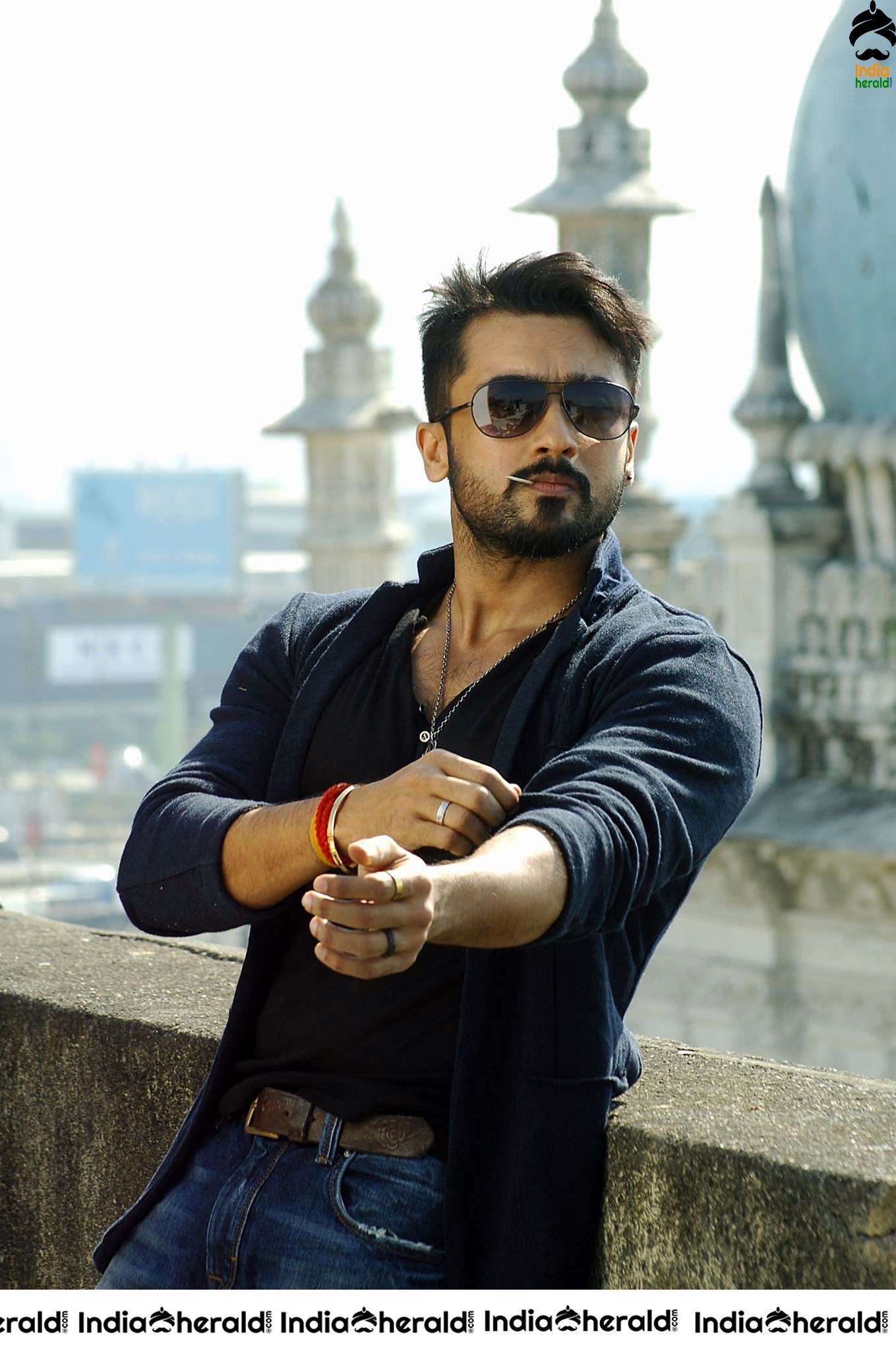 Actor Suriya Unseen Stylish Stills from Anjaan movie Set 3