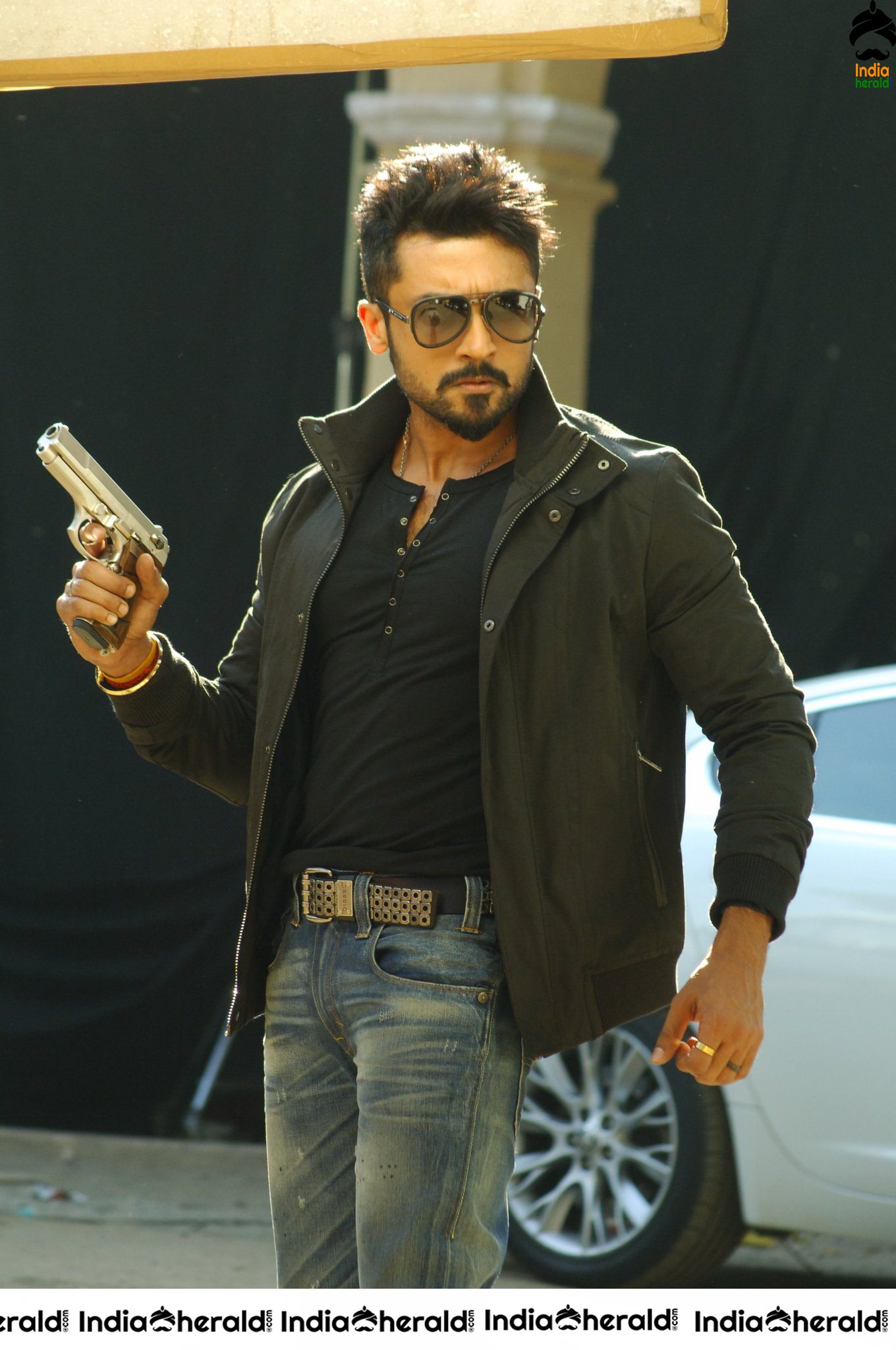 Actor Suriya Unseen Stylish Stills from Anjaan movie Set 3