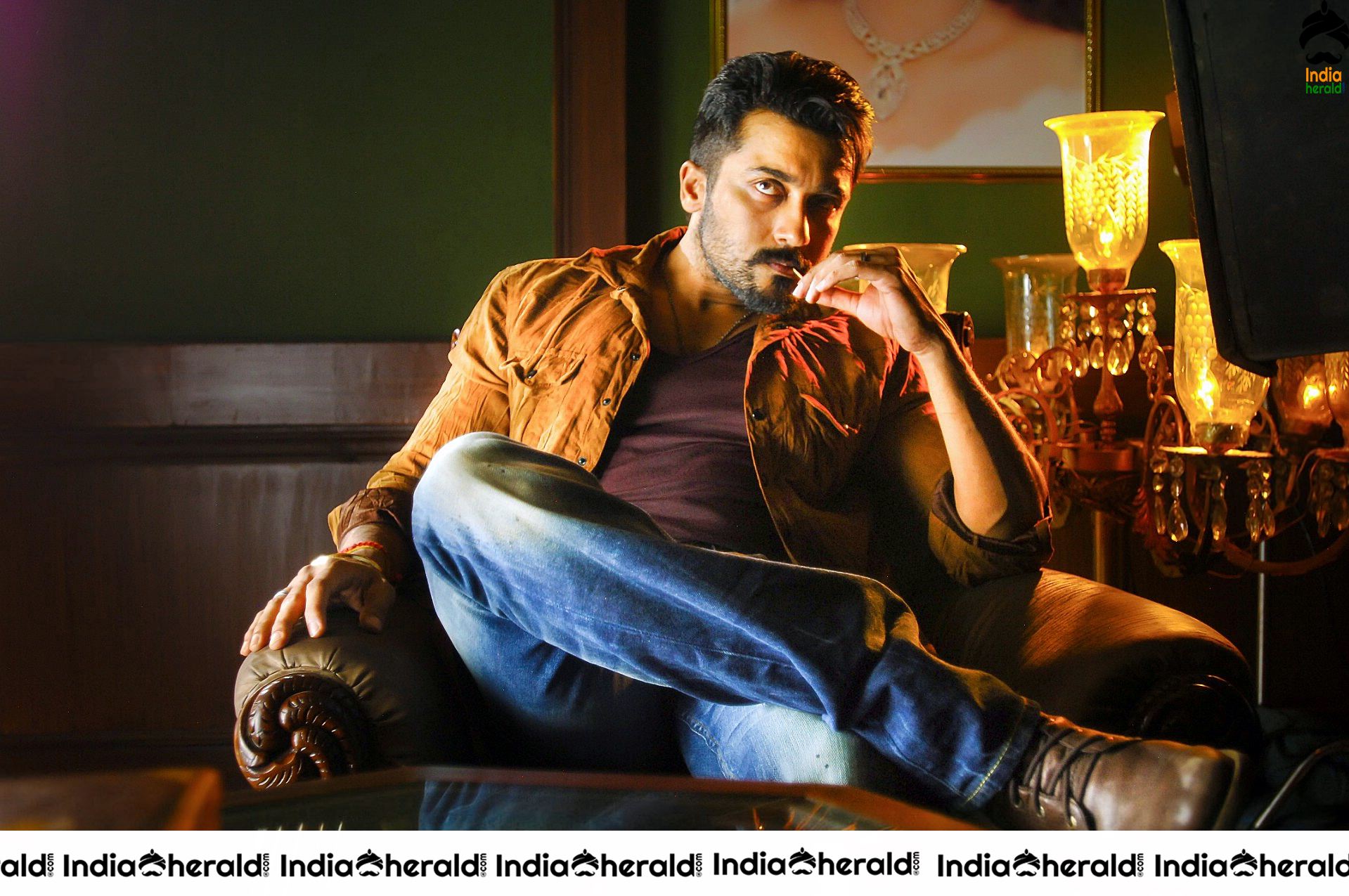 Actor Suriya Unseen Stylish Stills from Anjaan movie Set 4