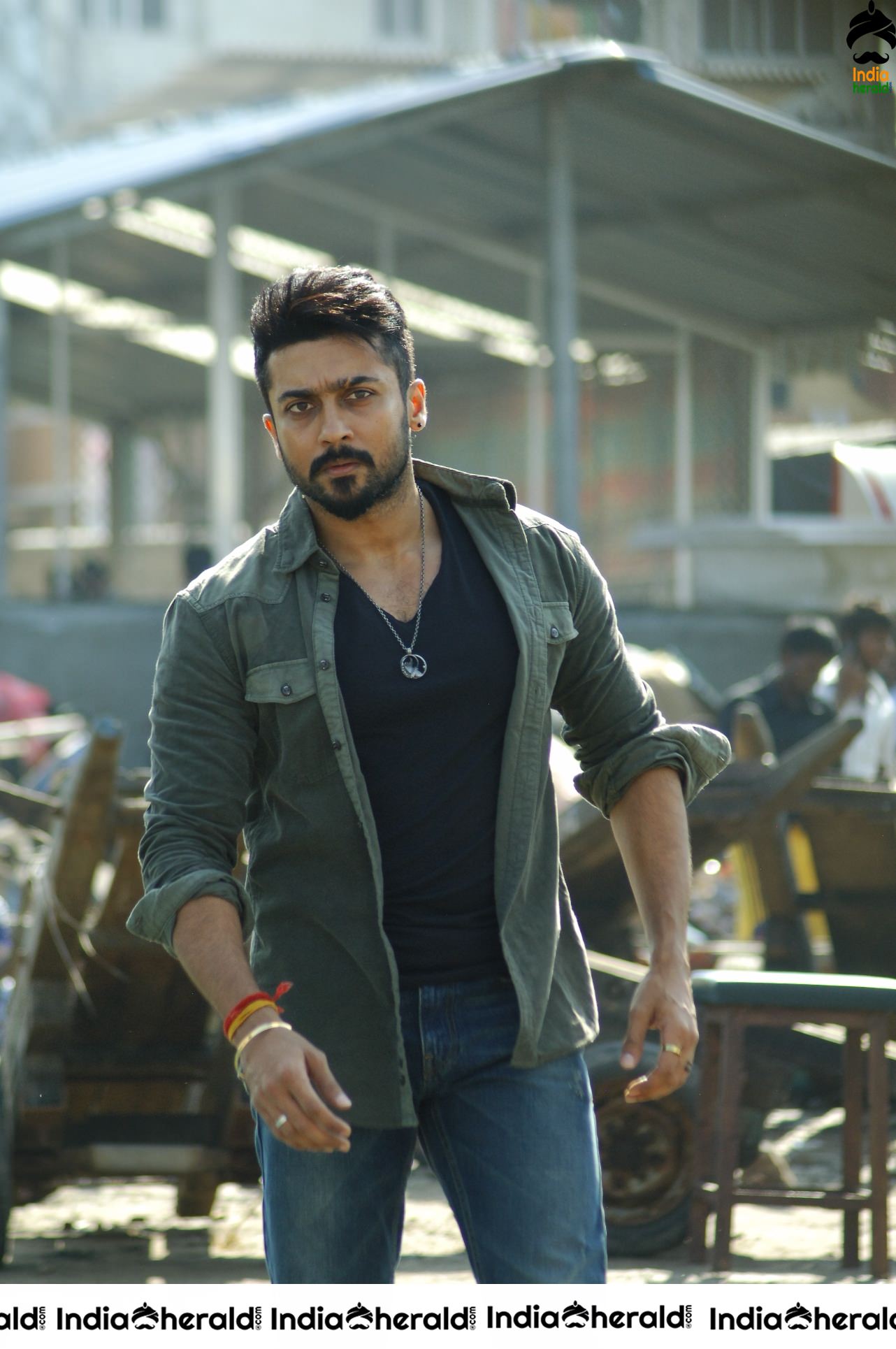 Actor Suriya Unseen Stylish Stills from Anjaan movie Set 4