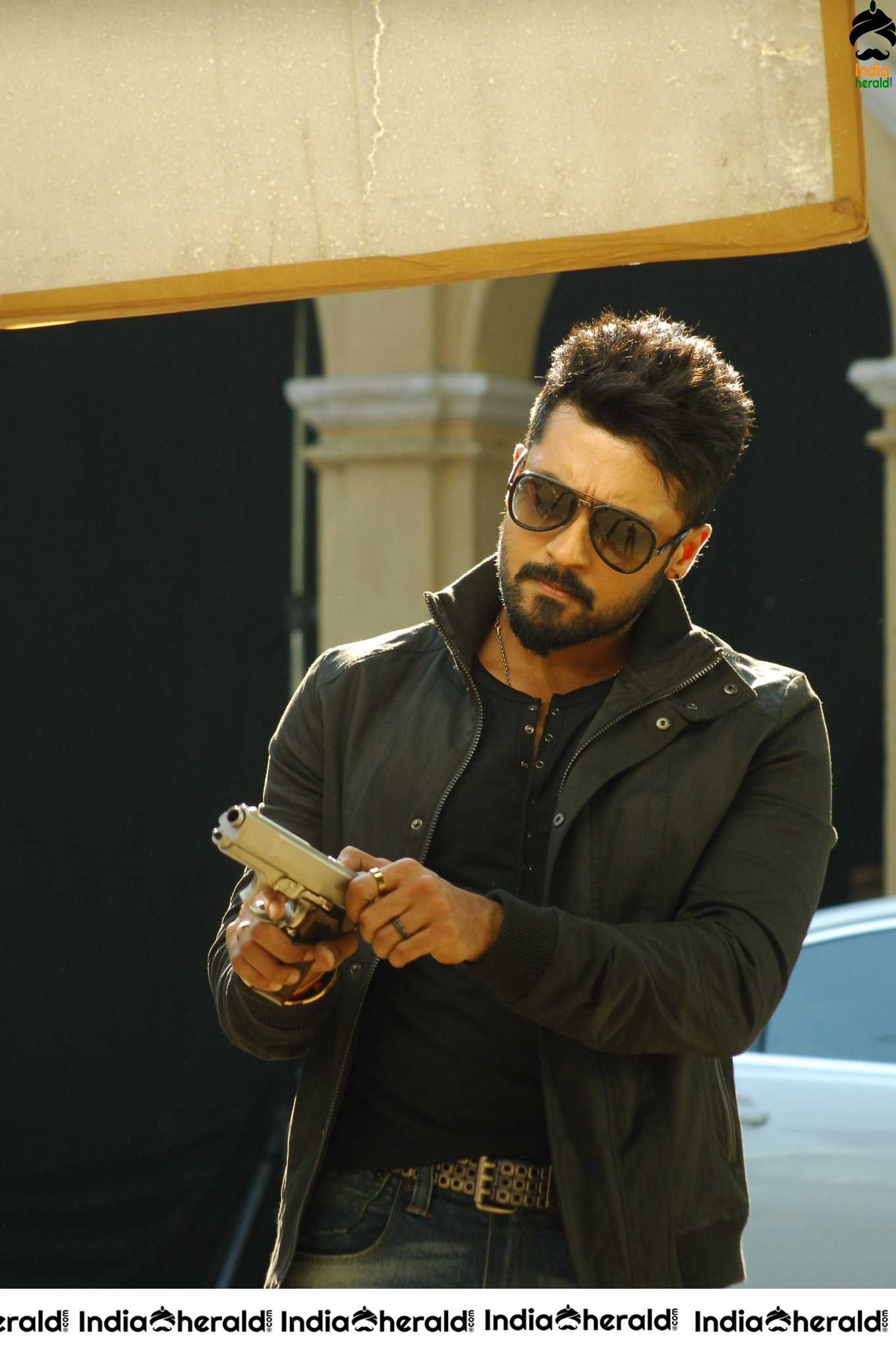 Actor Suriya Unseen Stylish Stills from Anjaan movie Set 5