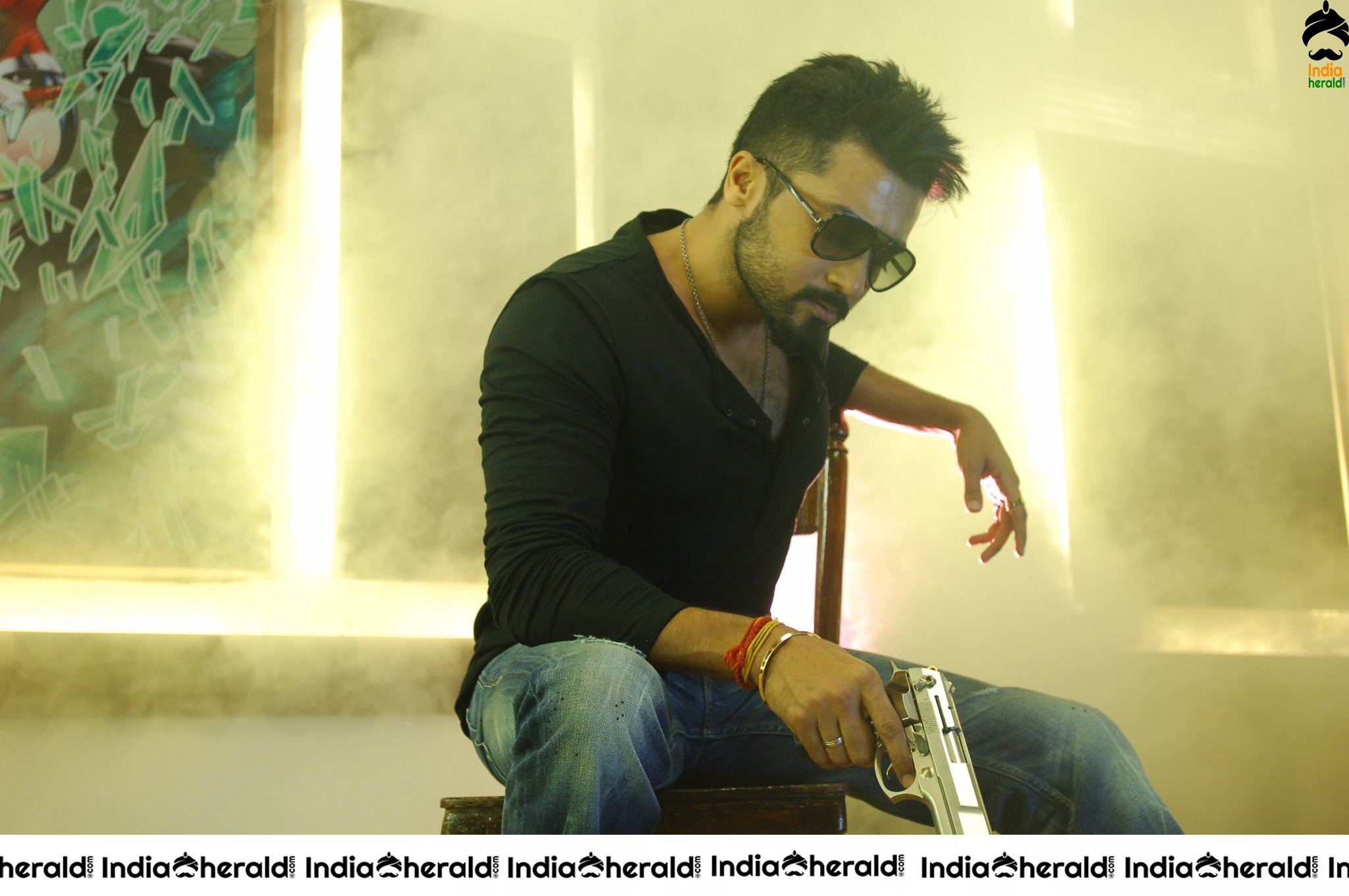 Actor Suriya Unseen Stylish Stills from Anjaan movie Set 5