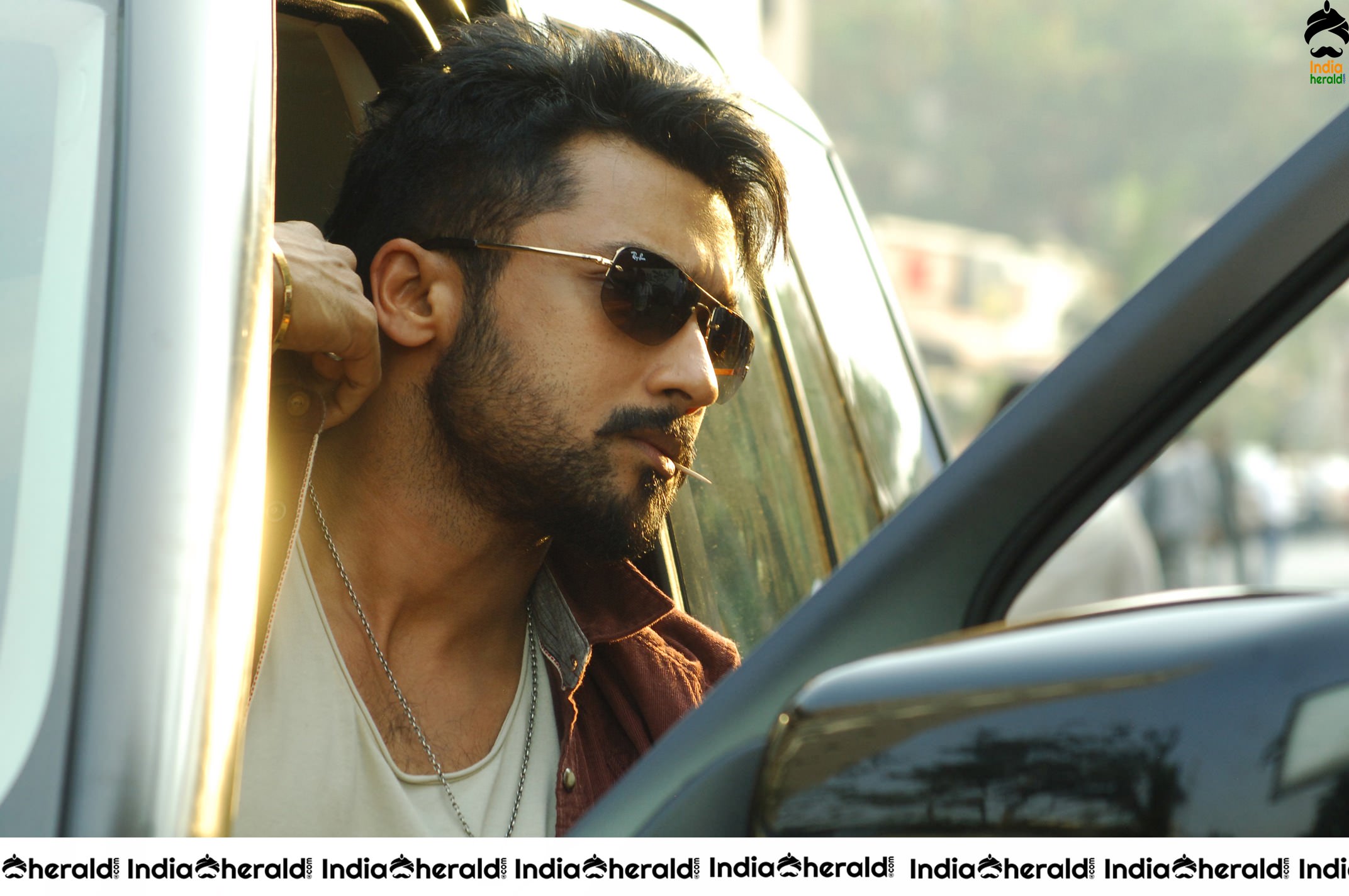 Actor Suriya Unseen Stylish Stills from Anjaan movie Set 5