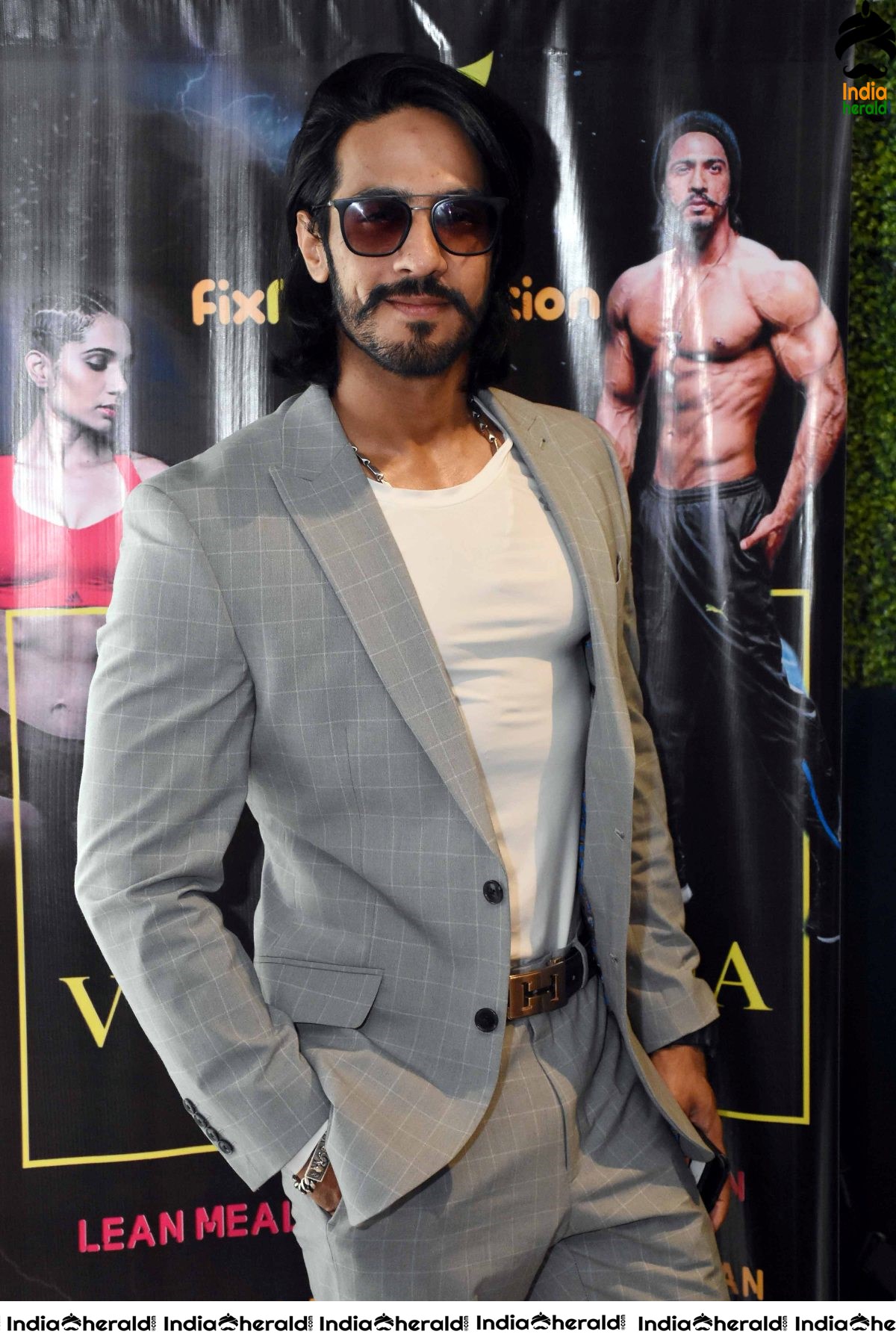 Actor Thakur Anoop Singh at Launch of ORKA Nutritional Cafe in Vijayawada Set 1