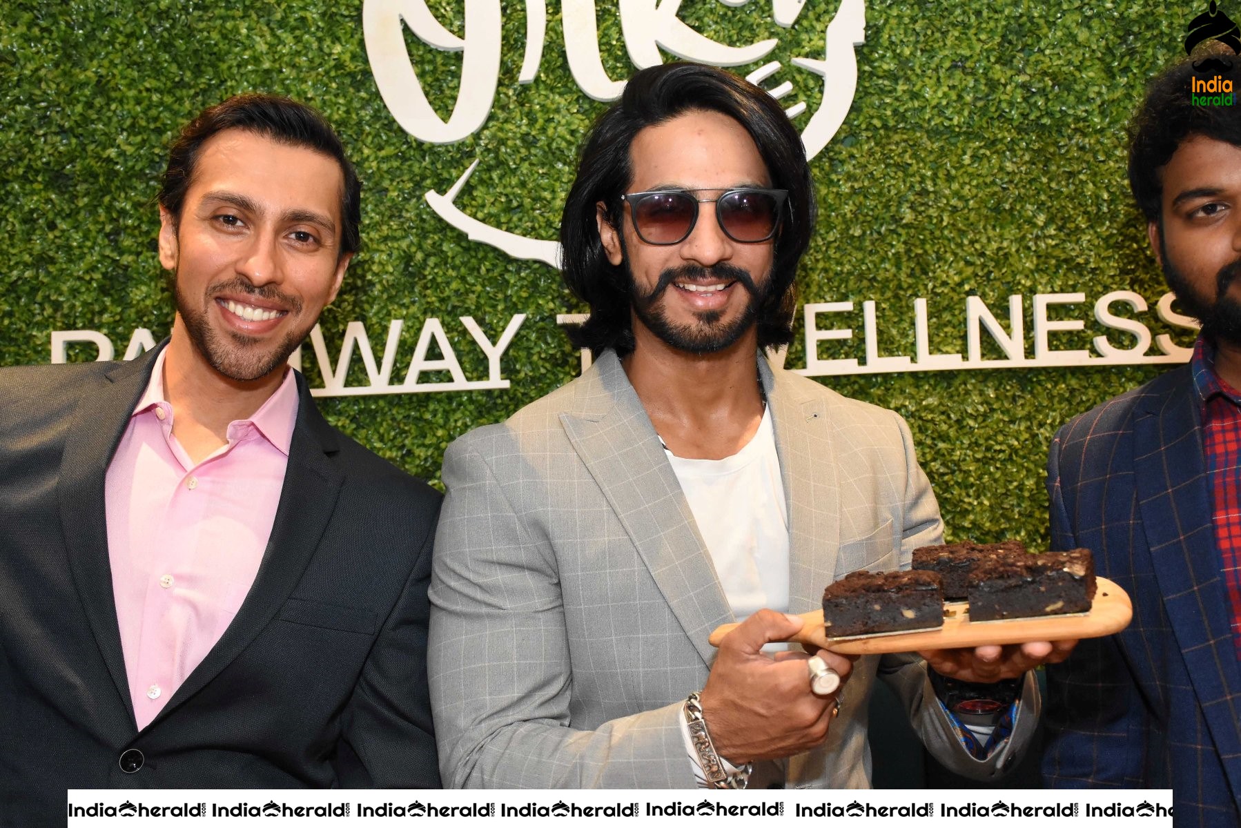 Actor Thakur Anoop Singh at Launch of ORKA Nutritional Cafe in Vijayawada Set 2