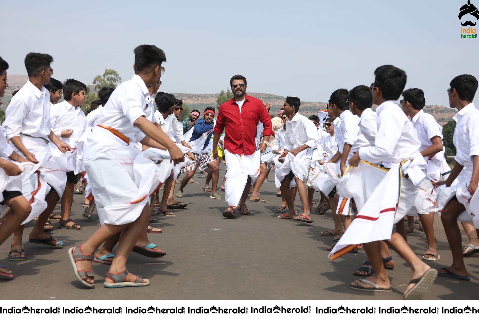 Actor Thala Ajith unseen stills from Viswasam Set 1